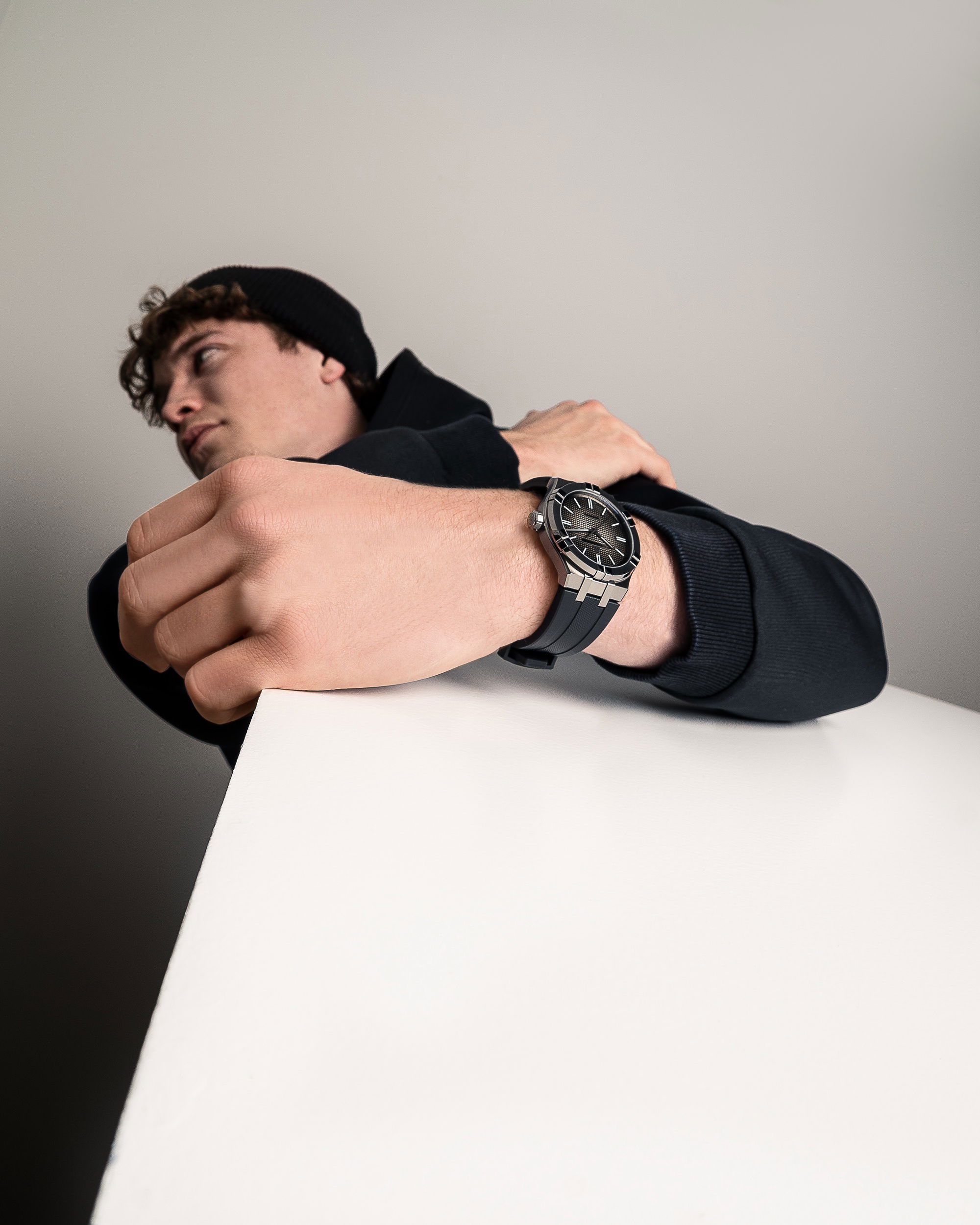 Maurice Lacroix Aikon Automatic 42 Gunmetal PVD Limited Edition AI6008-PVB00-330-2 Replica 2