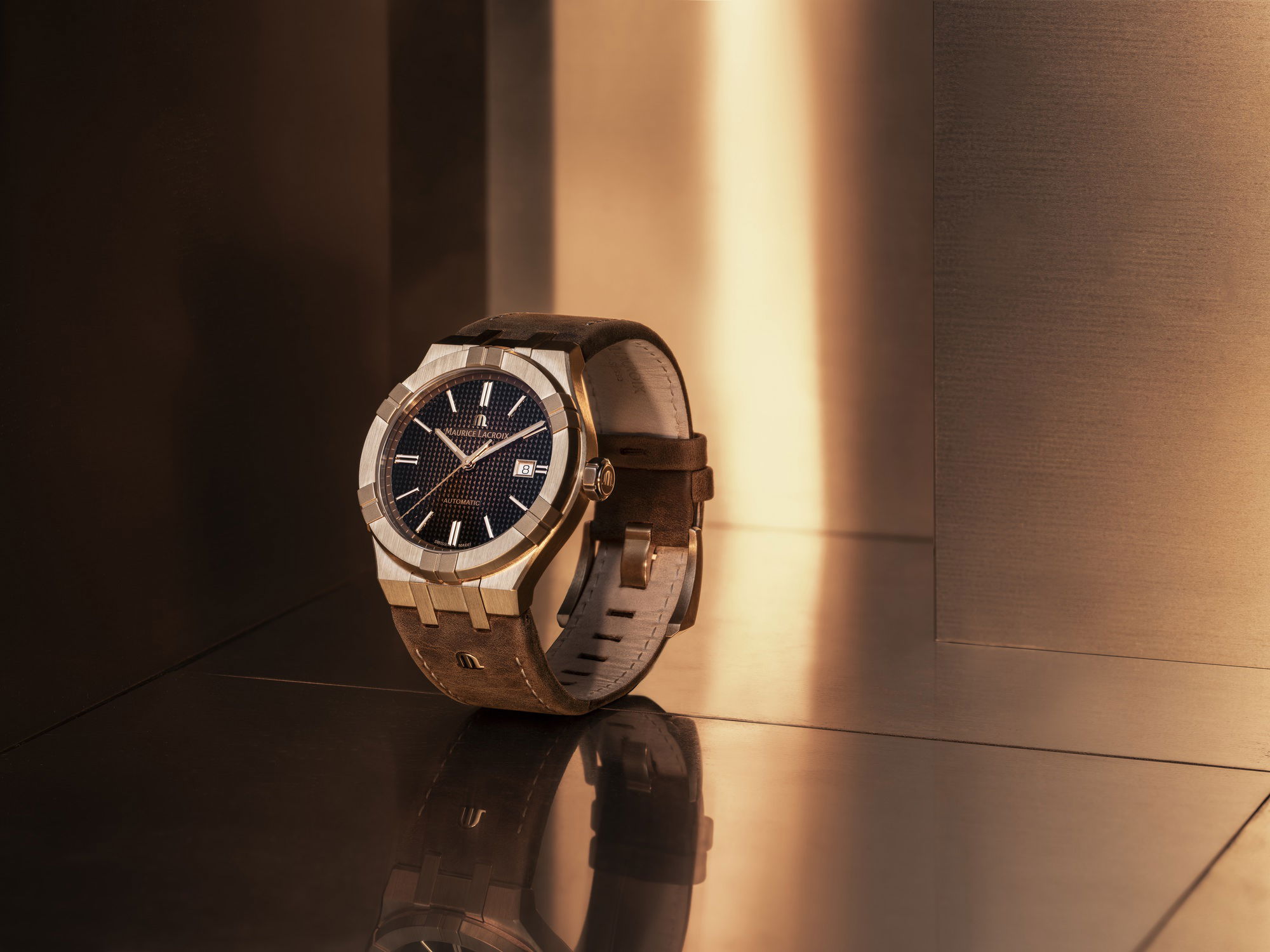 Maurice Lacroix Aikon Automatic Bronze AI6008-BRZ01-730-3 Replica 2