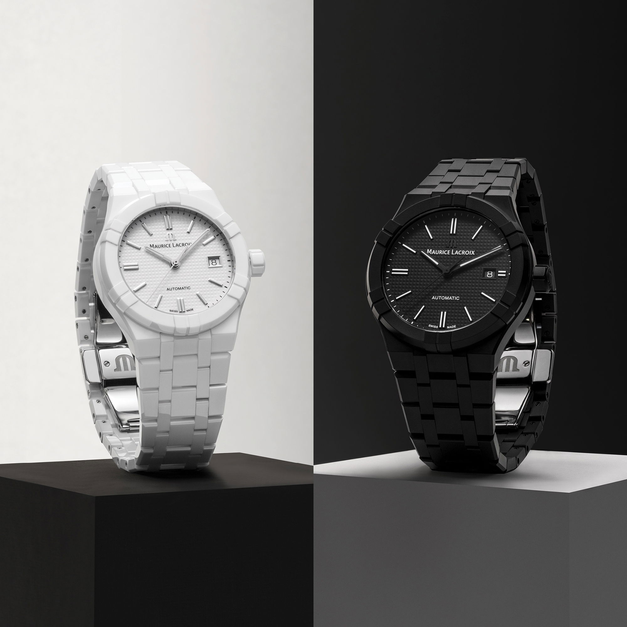 Maurice Lacroix Aikon Automatic Ceramic 42 AI6008-CRM22-330-2 Replica 2