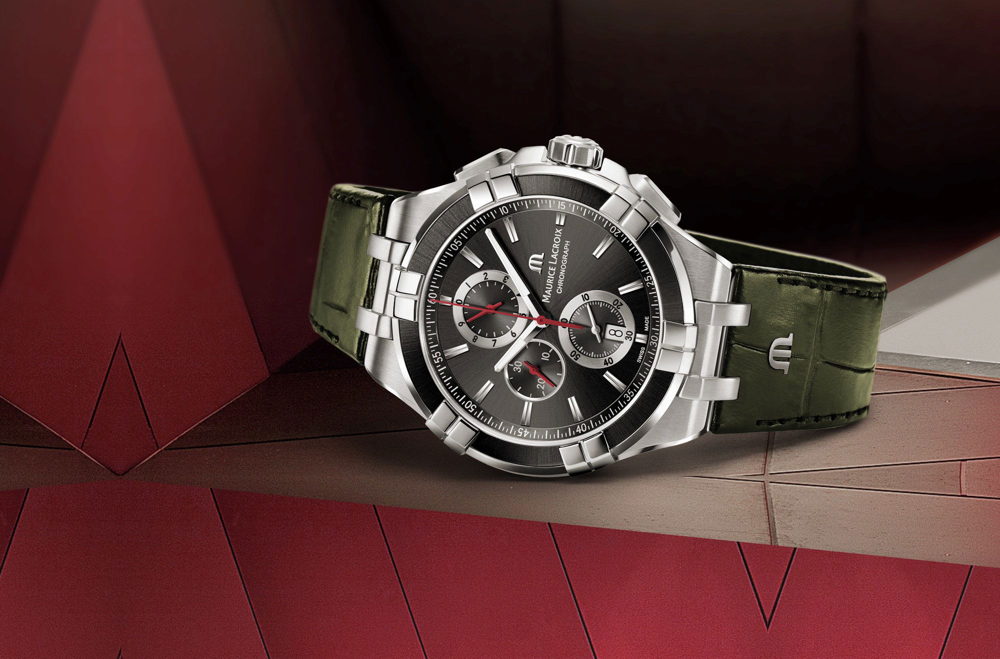 Maurice Lacroix Aikon Chronograph 44 AI1018-PVB21-330-1 Replica 2