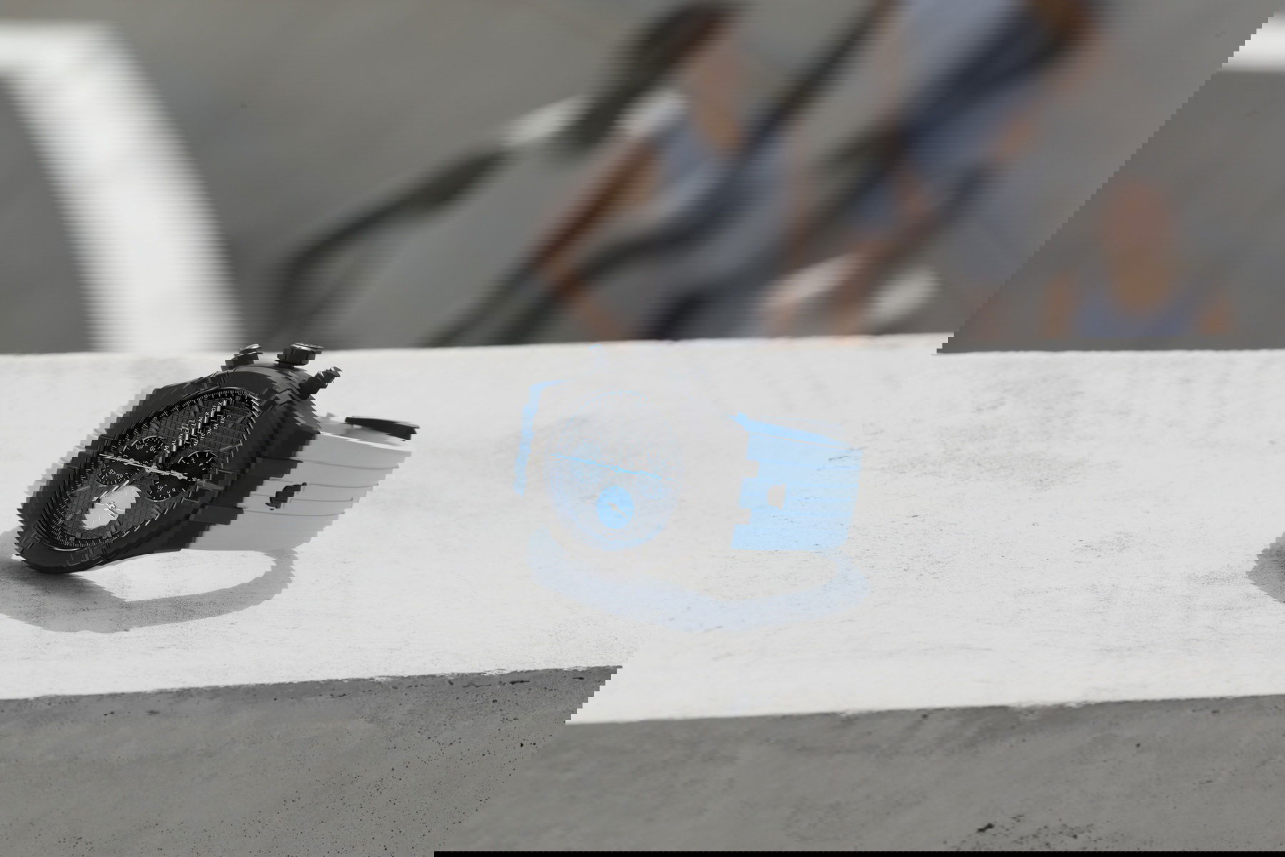 IMG_9085 Maurice Lacroix Aikon Chronograph Sprint AI6038-DLB01-330-4 Replica 2