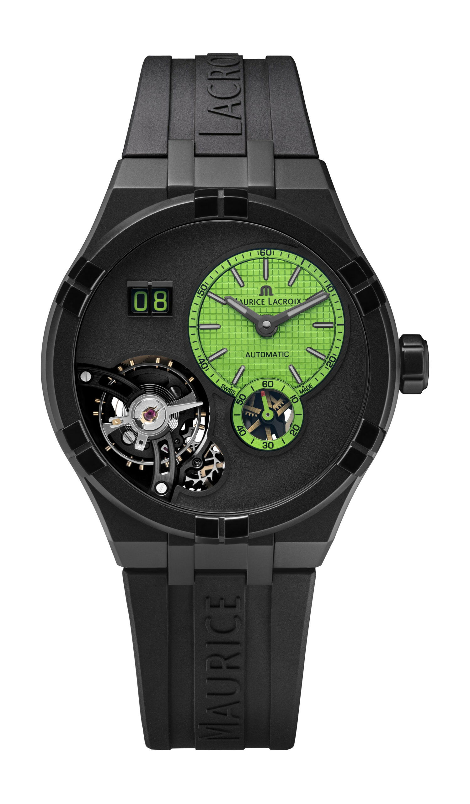 Maurice Lacroix Aikon Master Grand Date Technicolor 45 AI6118-DLB0J-630-I Replica 2