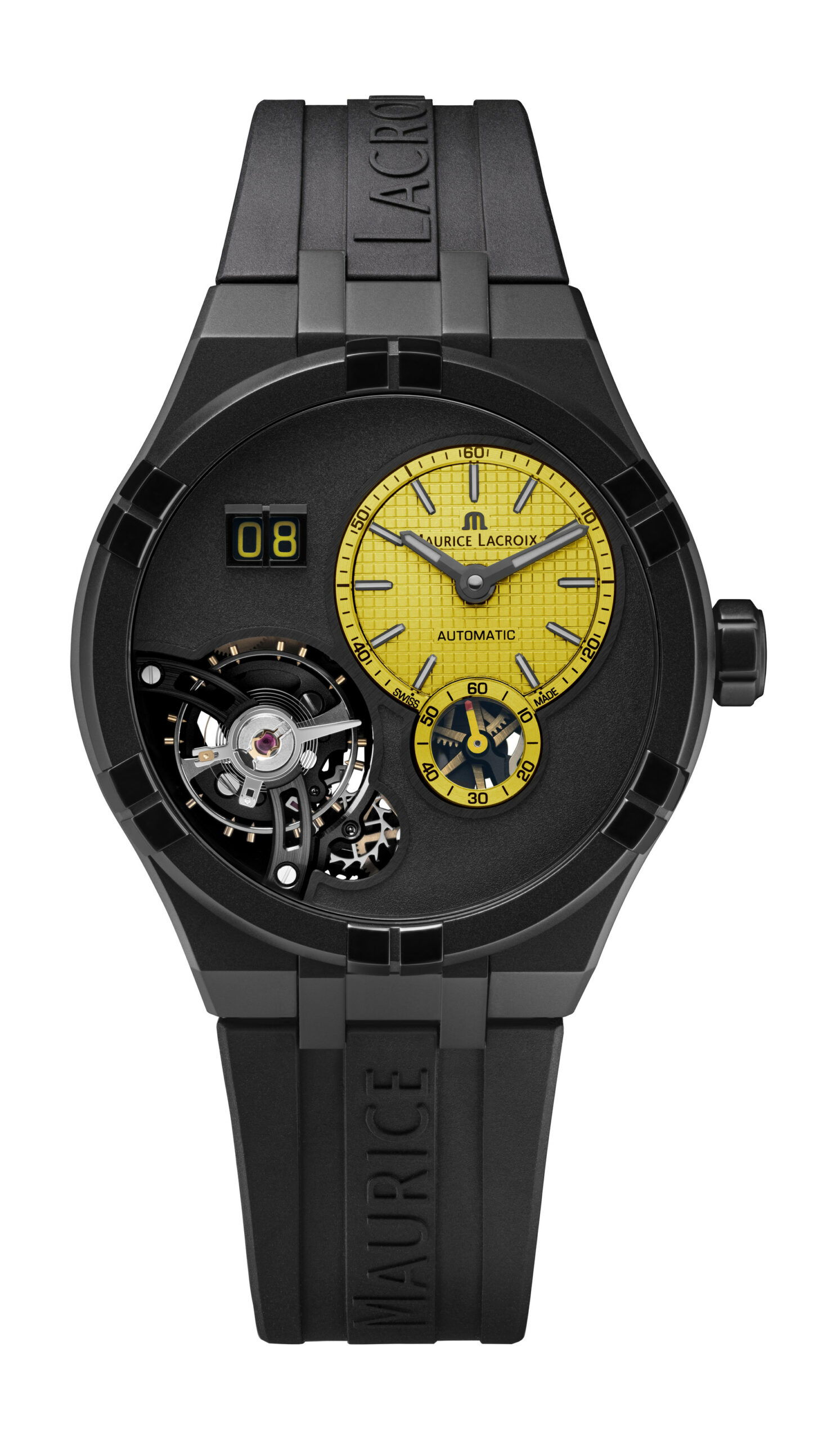 Maurice Lacroix Aikon Master Grand Date Technicolor 45 AI6118-DLB0J-730-I Replica 2