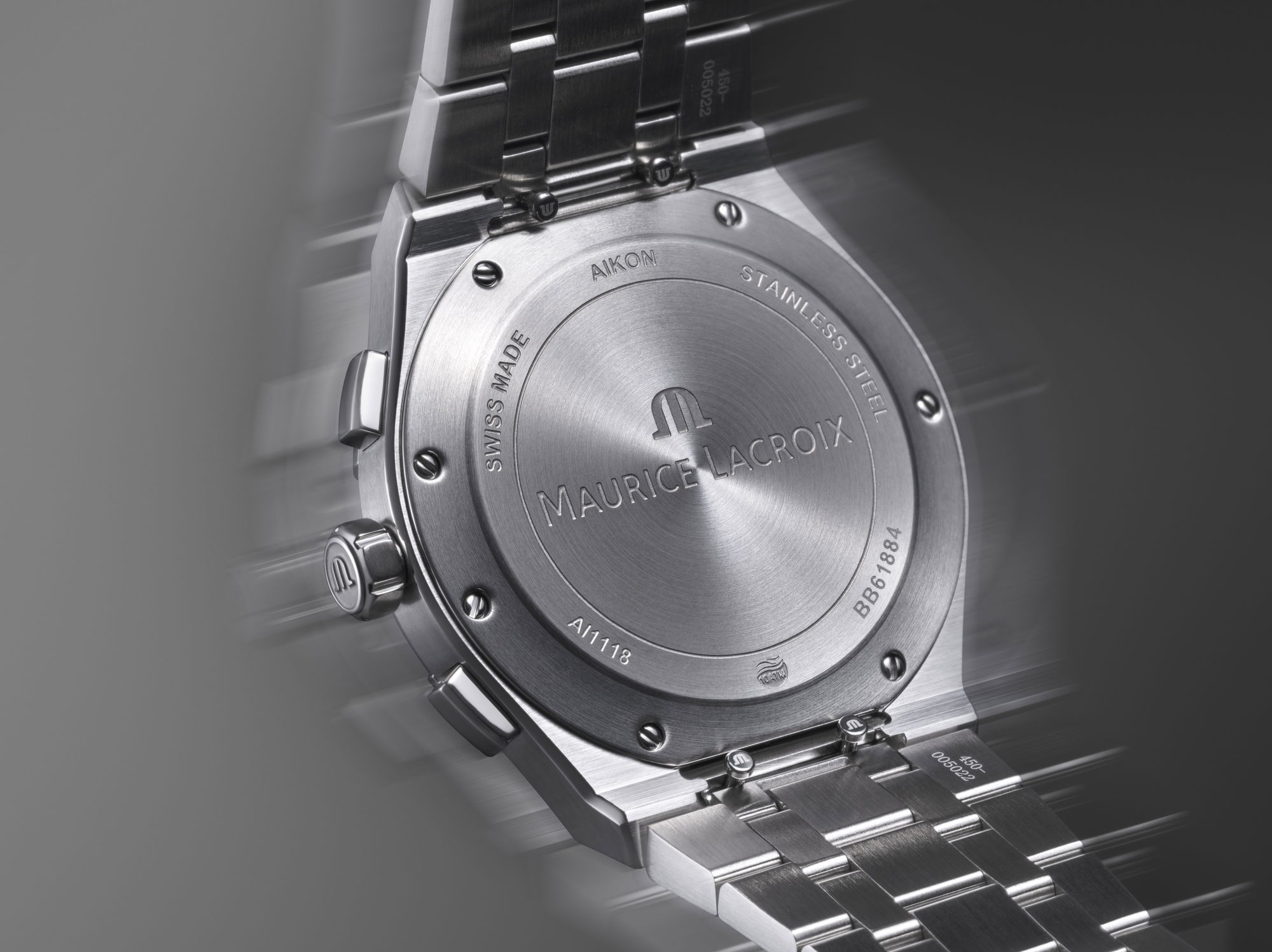 Maurice Lacroix Aikon Quartz Chronograph 42 AI1118-SS002-430-1 Replica 2