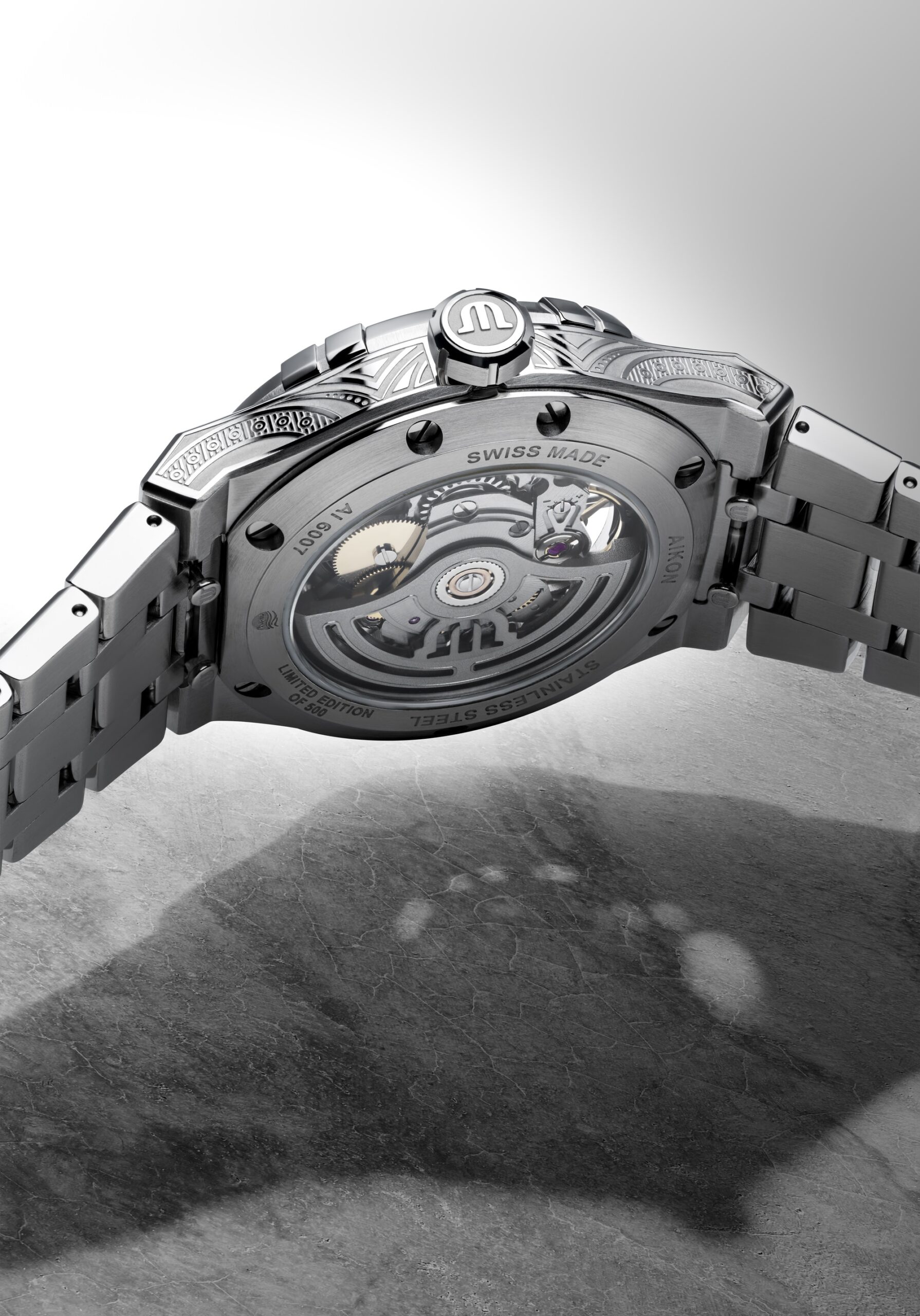 IMG_9085 Maurice Lacroix Aikon Automatic Skeleton 39 AI6007-SS009-030-1 Replica 2