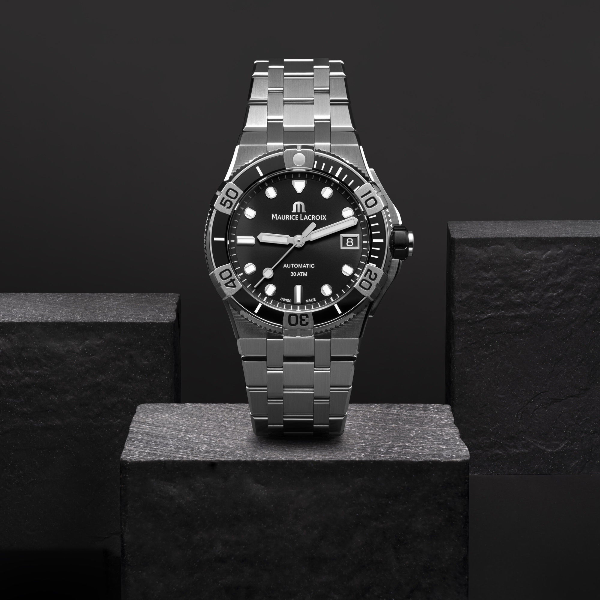 IMG_9085 Maurice Lacroix Aikon Automatic Venturer 38 AI6057-SSL2F-330-A Replica 2