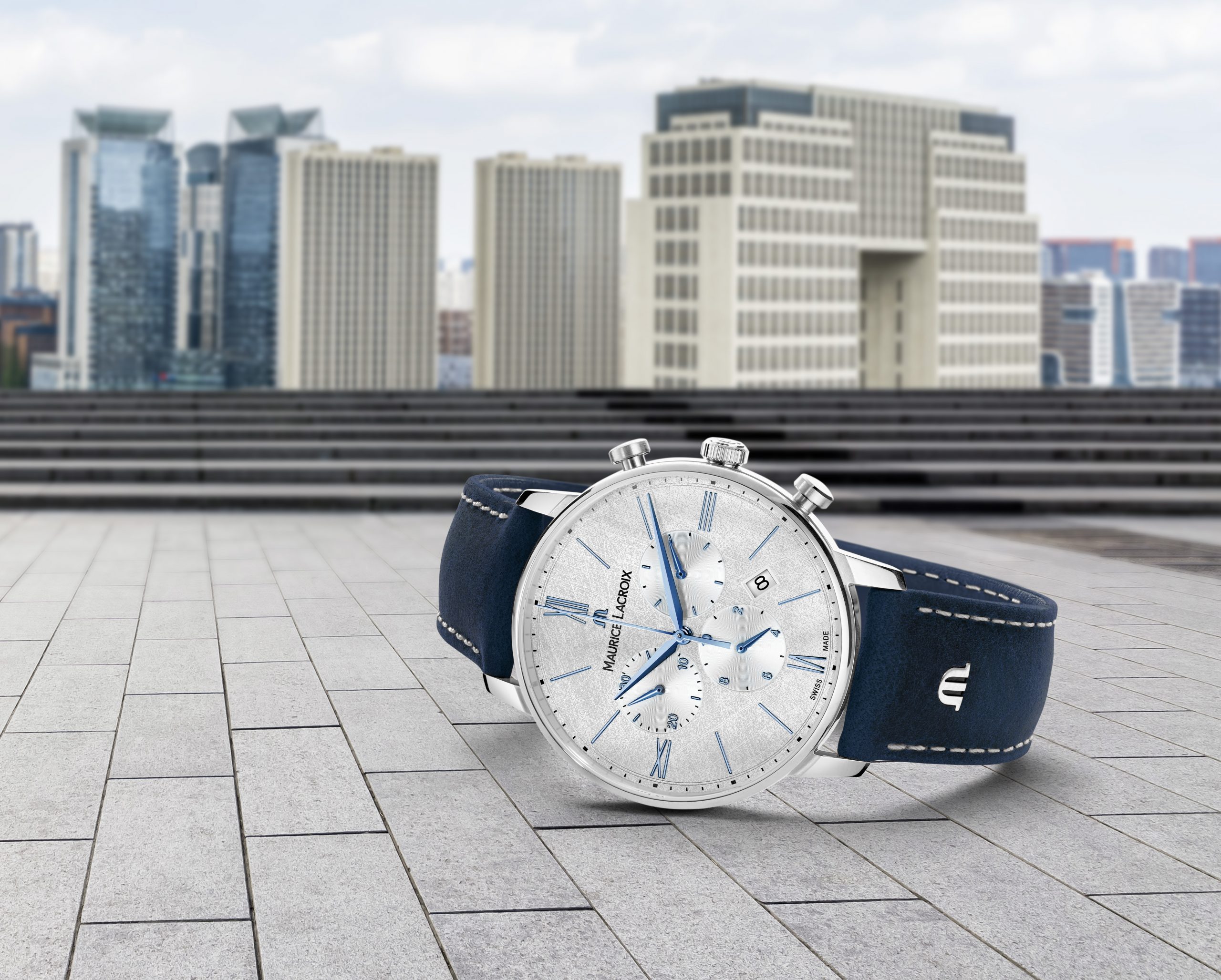 IMG_9085 Maurice Lacroix Eliros Chronograph 40 EL1098-SS001-114-1 Replica 2