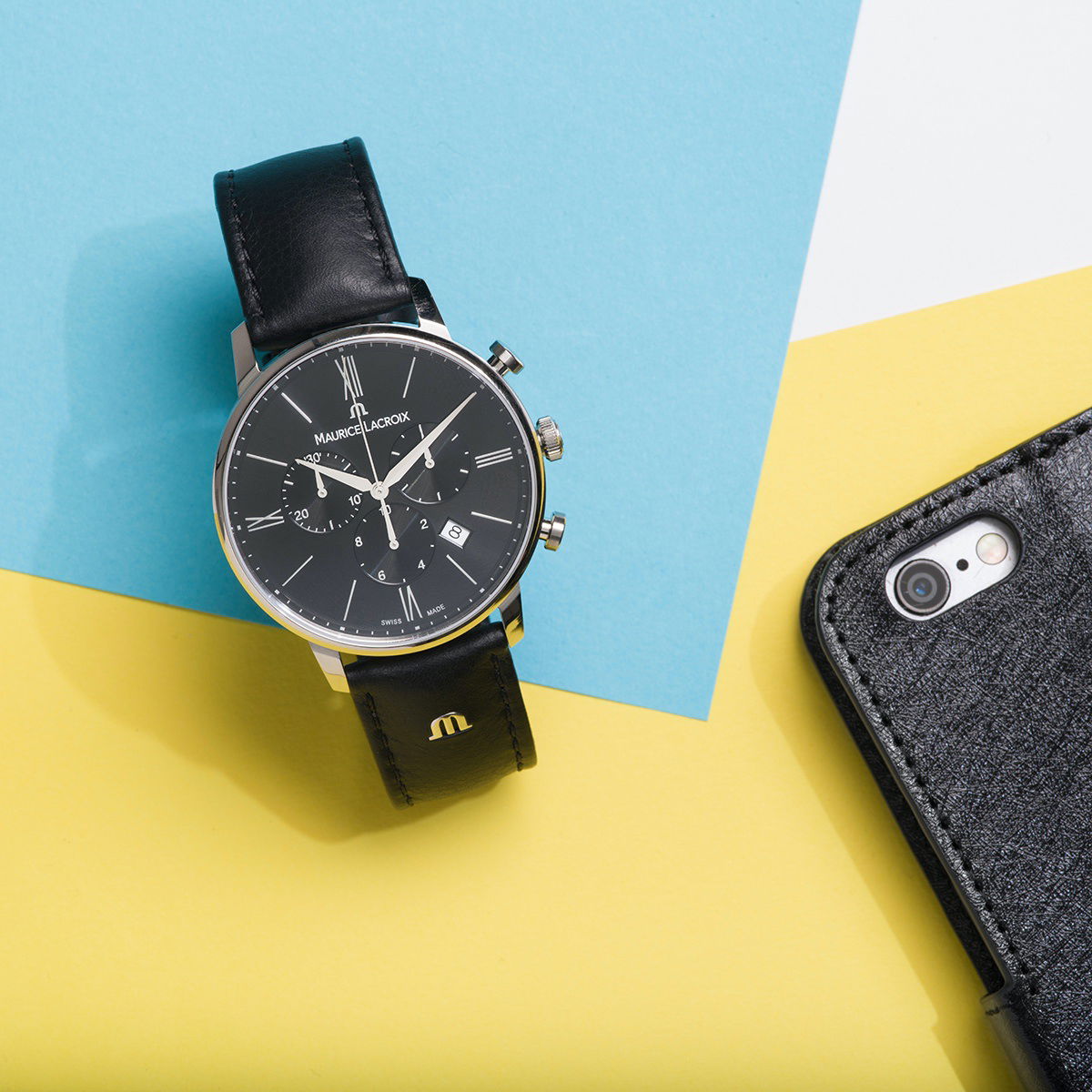 IMG_9085 Maurice Lacroix Eliros Chronograph 40 EL1098-SS001-310-1 Replica 2