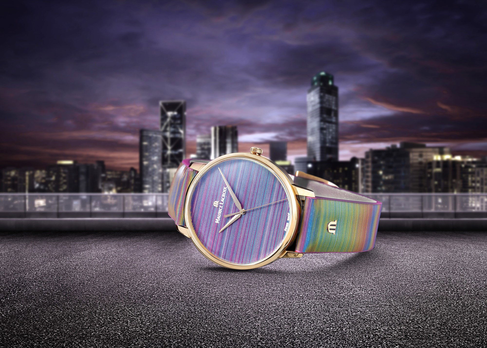 Maurice Lacroix Eliros Rainbow EL118-PVP01-090-1 Replica 2