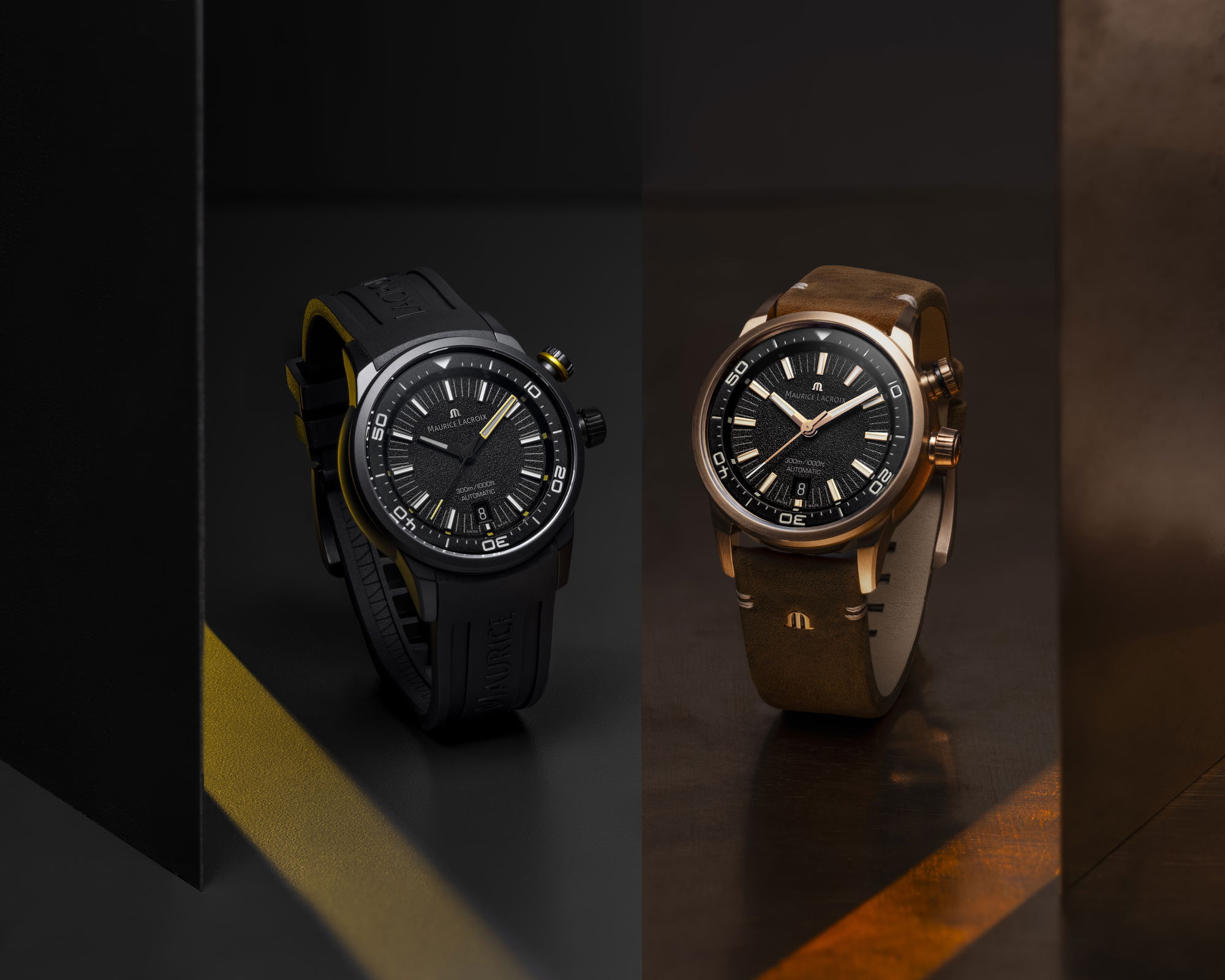 IMG_9085 Maurice Lacroix Pontos S Diver Black DLC PT6248-DLB00-330-2 Replica 2