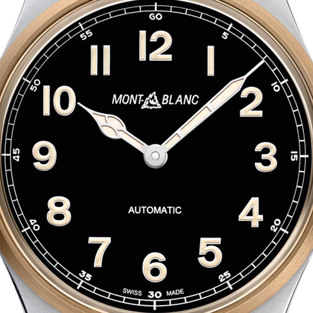 Montblanc 1858 Automatic 40 mm MB117832 Replica 2