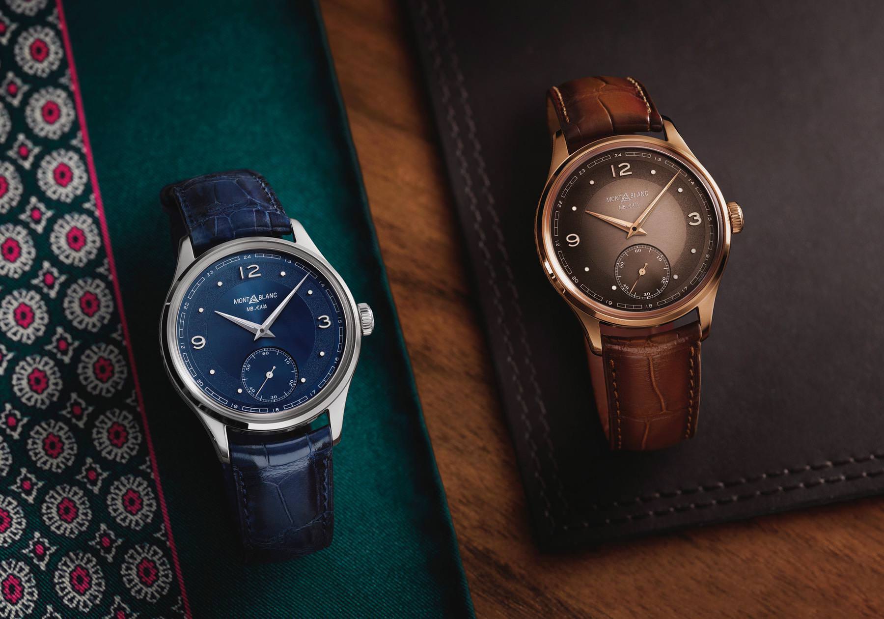 IMG_9085 Montblanc Heritage Pythagore Small Second Limited Edition 148 128666 Replica 2