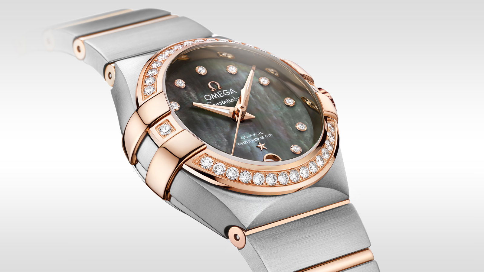 IMG_9085 Omega Constellation Co-Axial Chronometer 27 mm Tahiti 123.25.27.20.57.006 Replica 2