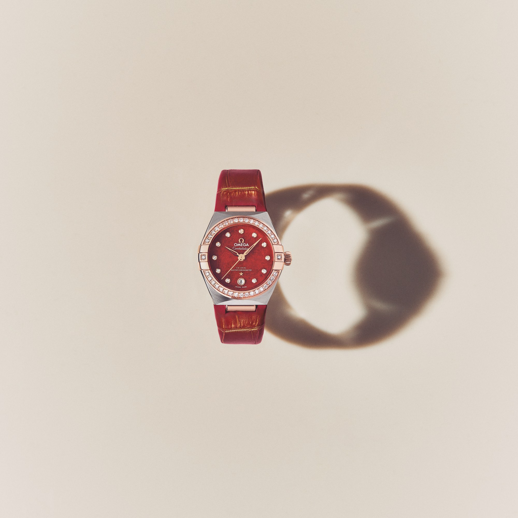 IMG_9085 Omega Constellation Co-Axial Master Chronometer 29 mm Aventurine 131.28.29.20.99.002 Replica 2