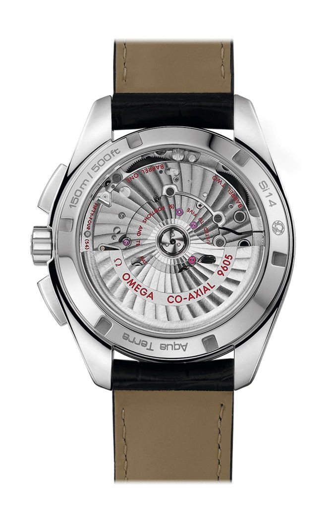 IMG_9085 Omega Seamaster Aqua Terra 150M Co-Axial Chronometer GMT Chronograph 43 mm 231.13.43.52.06.001 Replica 2