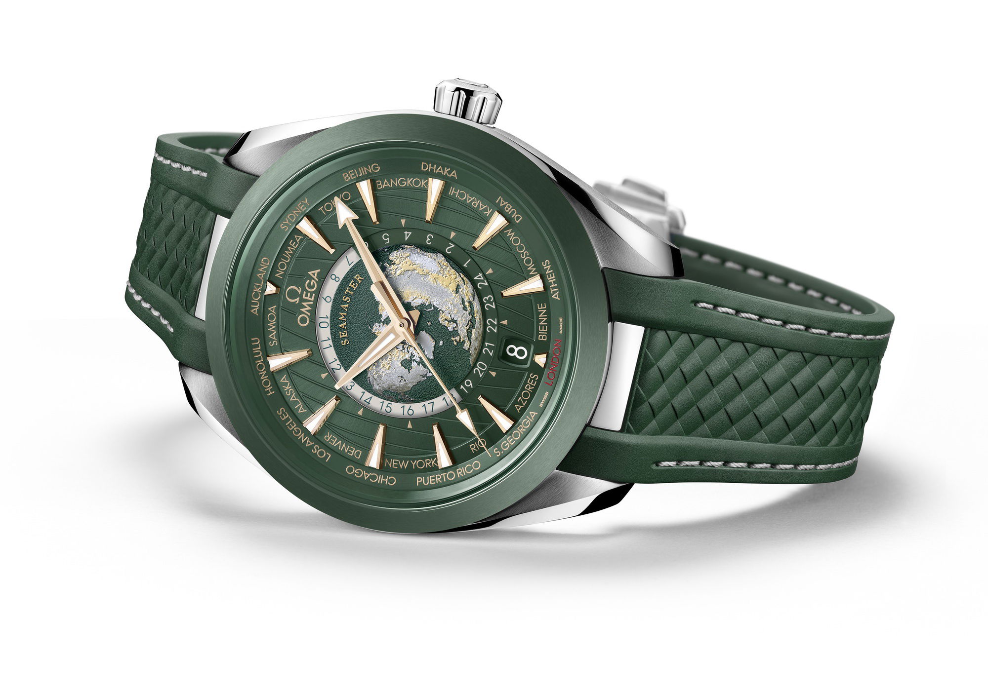 IMG_9085 Omega Seamaster Aqua Terra 150M Co-Axial Master Chronometer GMT Worldtimer 220.32.43.22.20.001 Replica 2