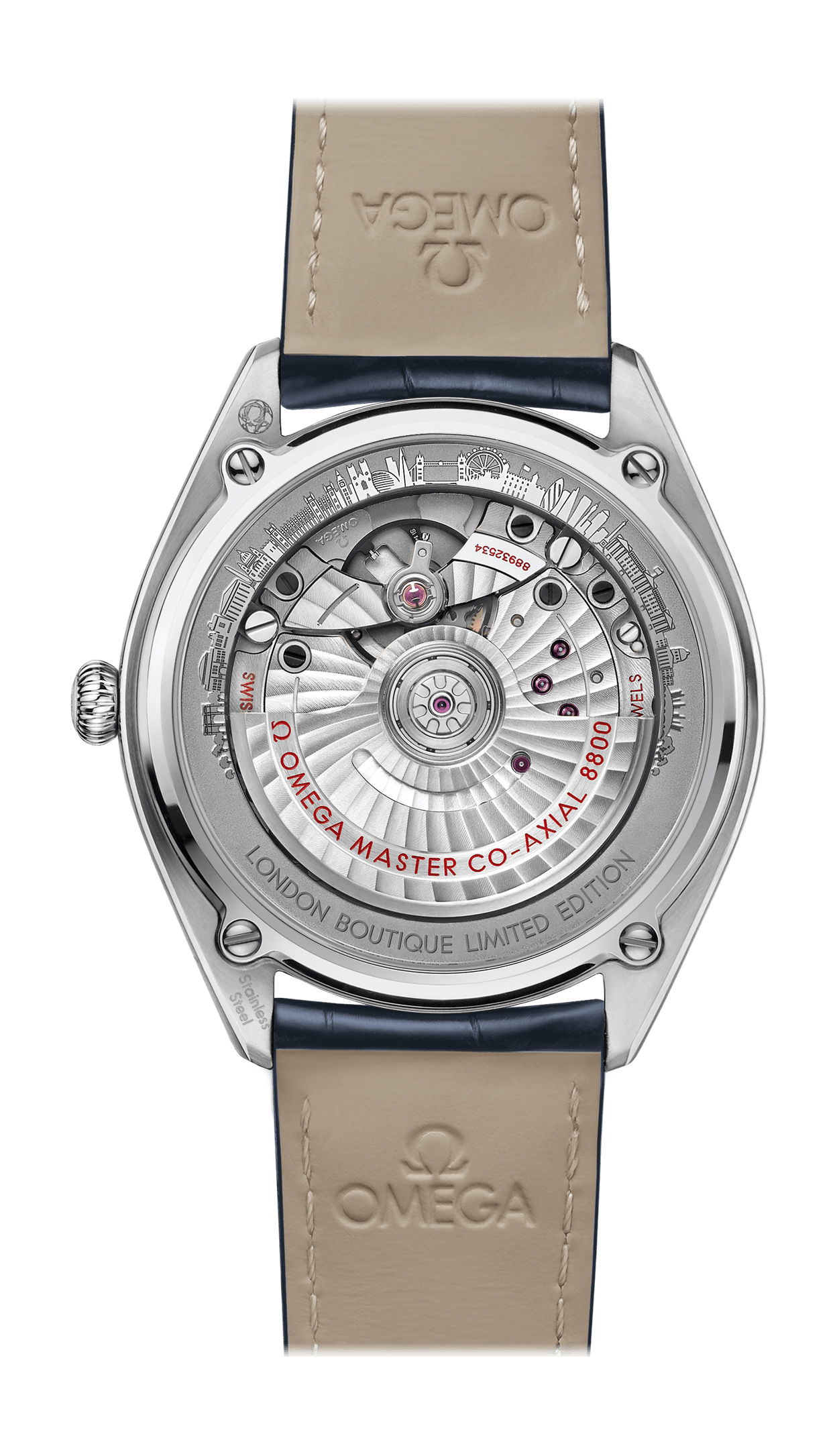 Omega Seamaster City Editions Co-Axial Master Chronometer 39.5 mm London 511.13.40.20.03.001 Replica 2