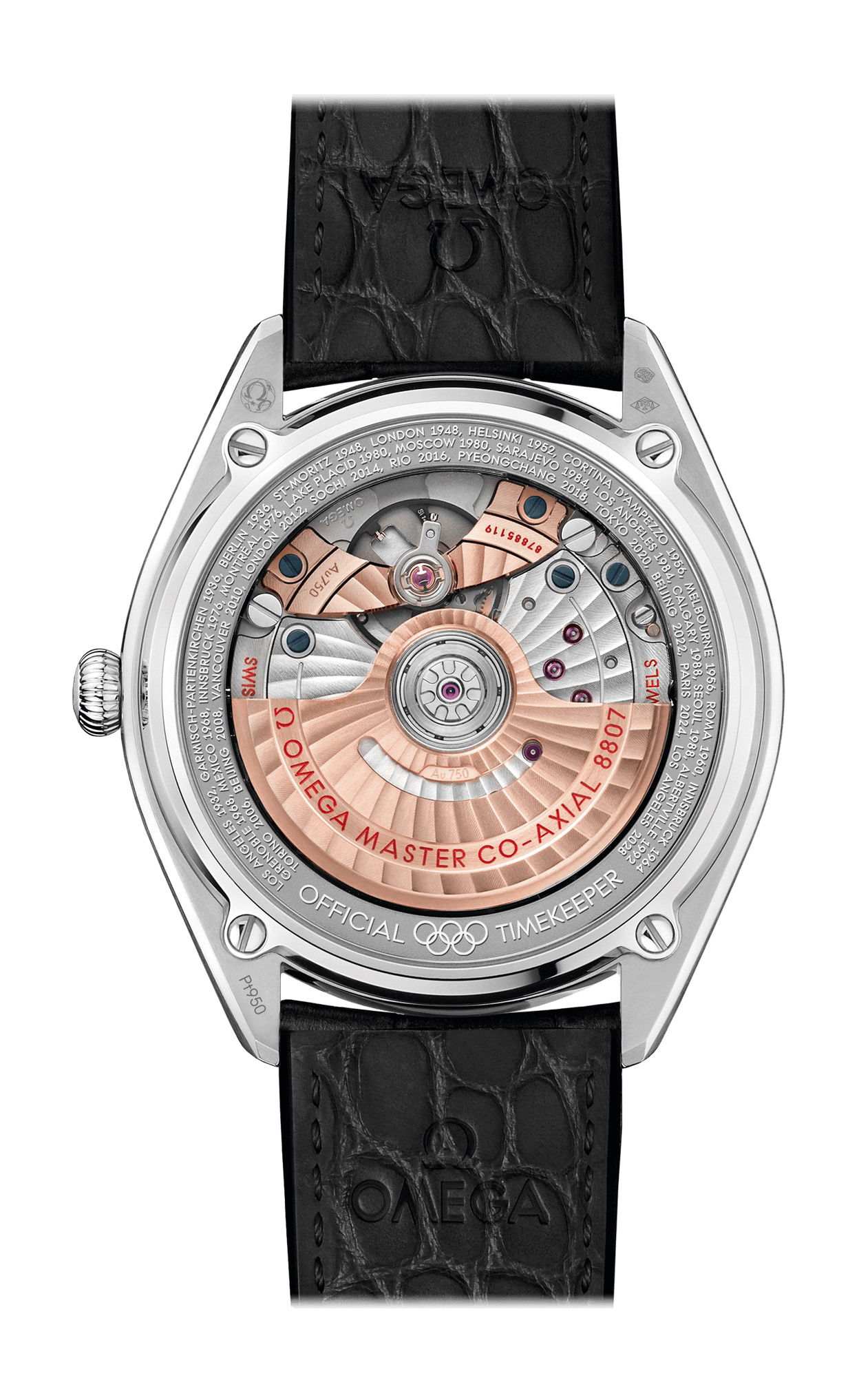 Omega Seamaster Olympic Official Timekeeper Co-Axial Master Chronometer 39.5 mm 522.93.40.20.01.001 Replica 2