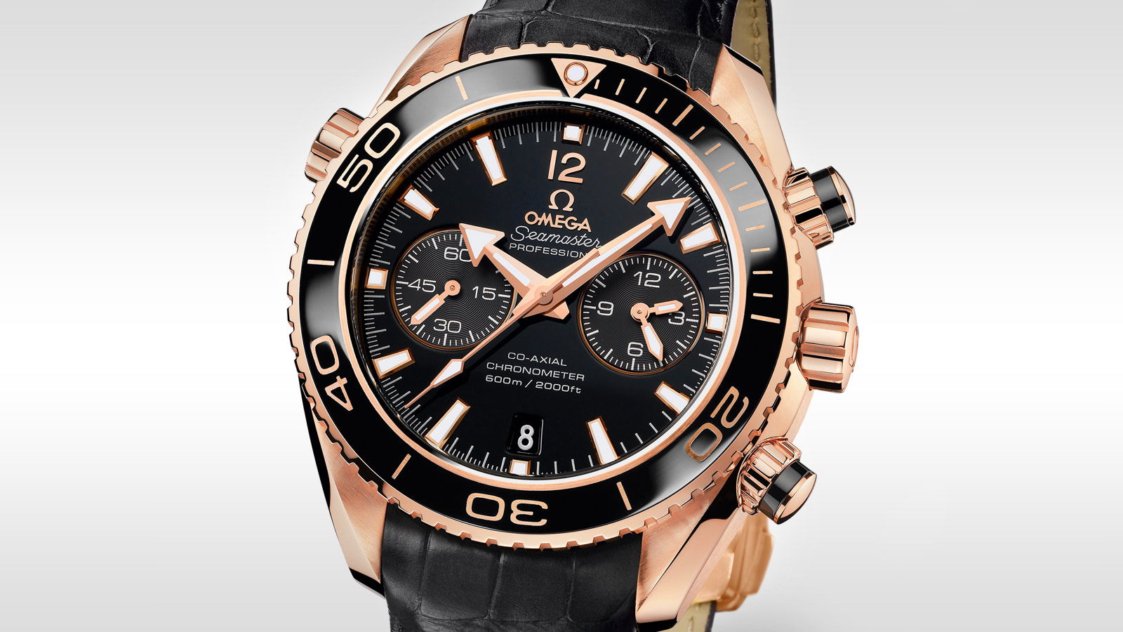 Omega Seamaster Planet Ocean 600M Co-Axial Chronometer Chronograph 45.5 mm 232.63.46.51.01.001 Replica 2