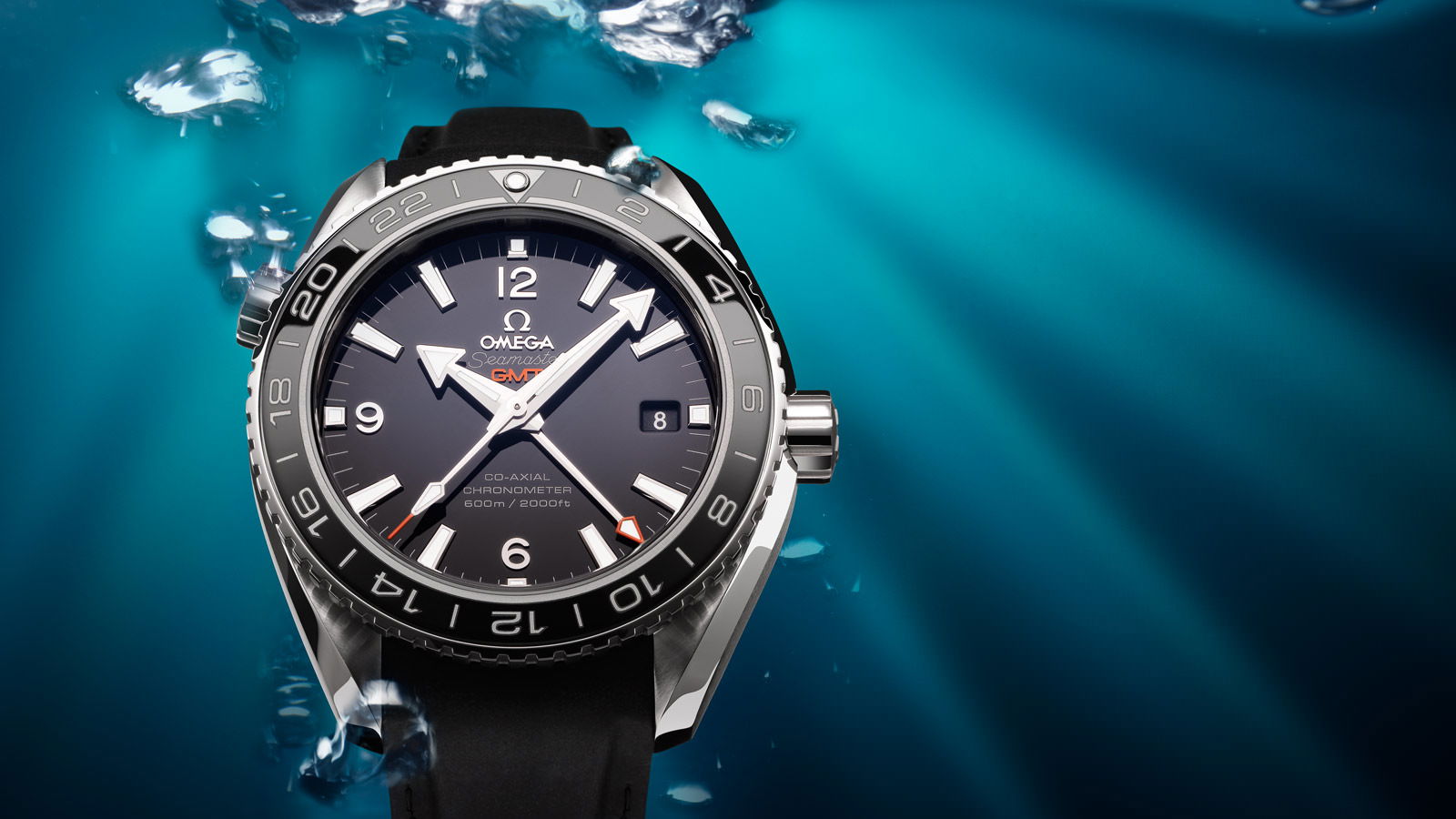 Omega Seamaster Planet Ocean 600M Co-Axial Chronometer GMT 43.5 mm 232.32.44.22.01.001 Replica 2