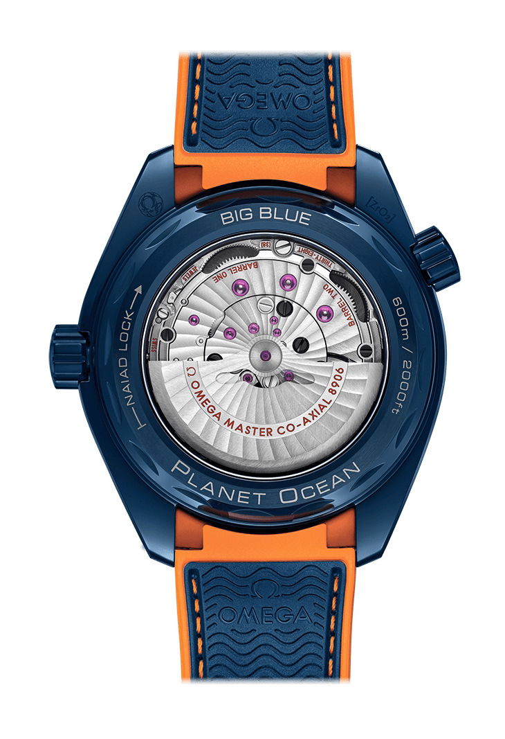 Omega Seamaster Planet Ocean 600M Co-axial Master Chronometer GMT 45.5?mm Big Blue 215.92.46.22.03.001 Replica 2