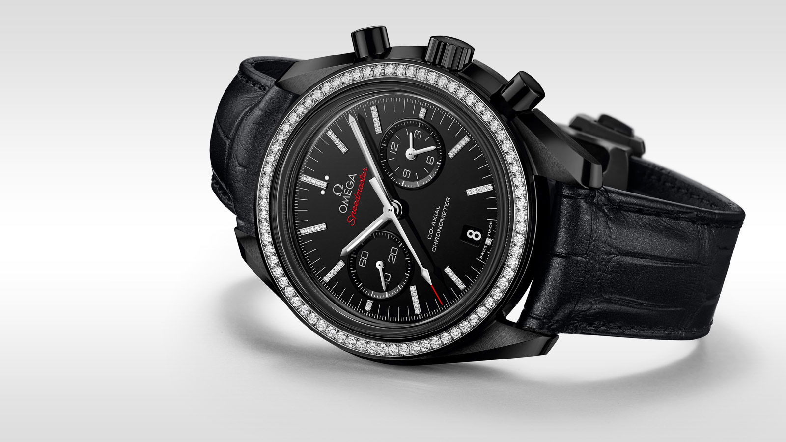 IMG_9085 Omega Speedmaster Dark Side of the Moon Co-Axial Chronometer Chronograph 44.25 mm Dark Side of the Moon 311.98.44.51.51.001 Replica 2