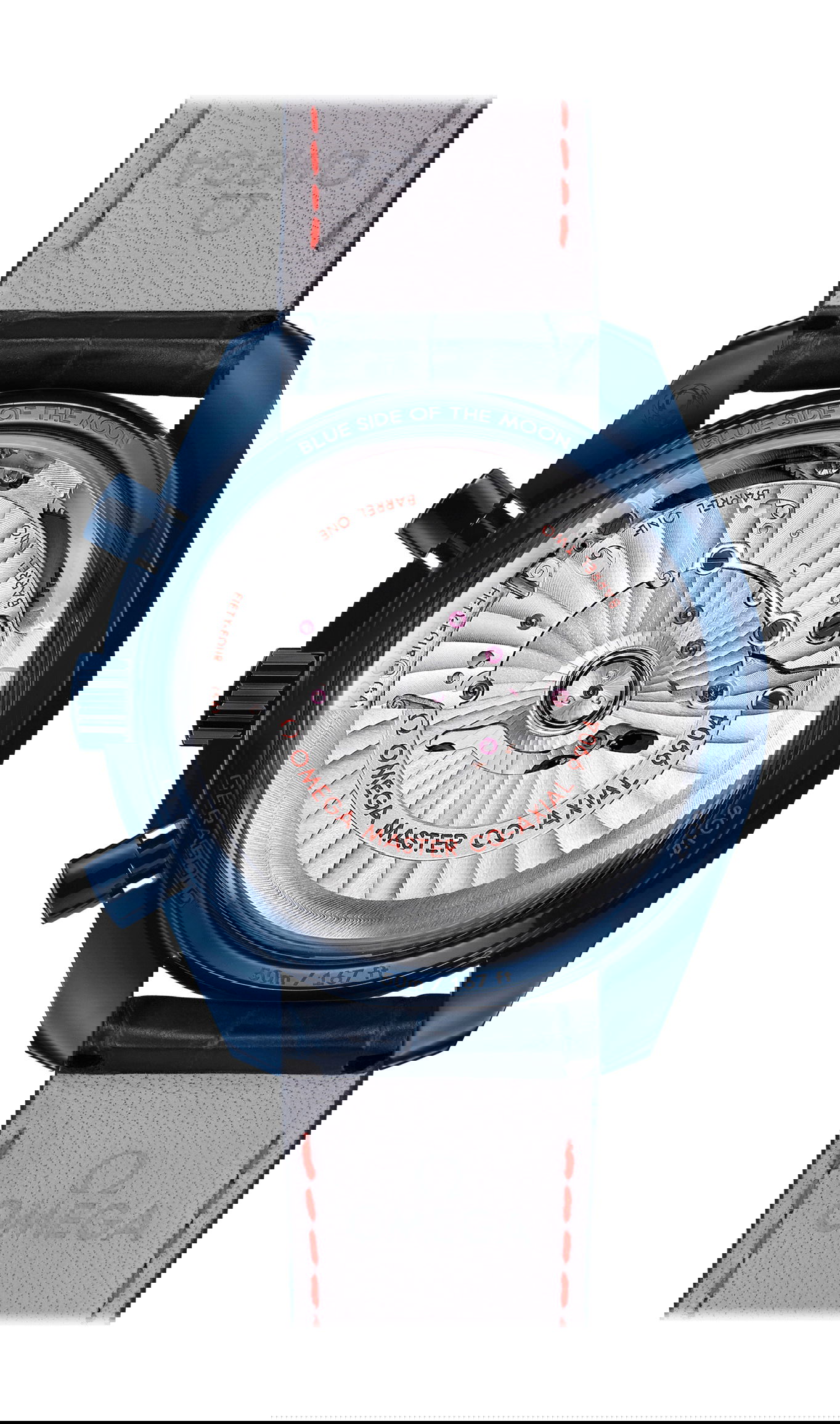 IMG_9085 Omega Speedmaster Moonphase Co-Axial Master Chronometer Moonphase Chronograph 44.25 mm Blue Side Of The Moon 304.93.44.52.03.002 Replica 2