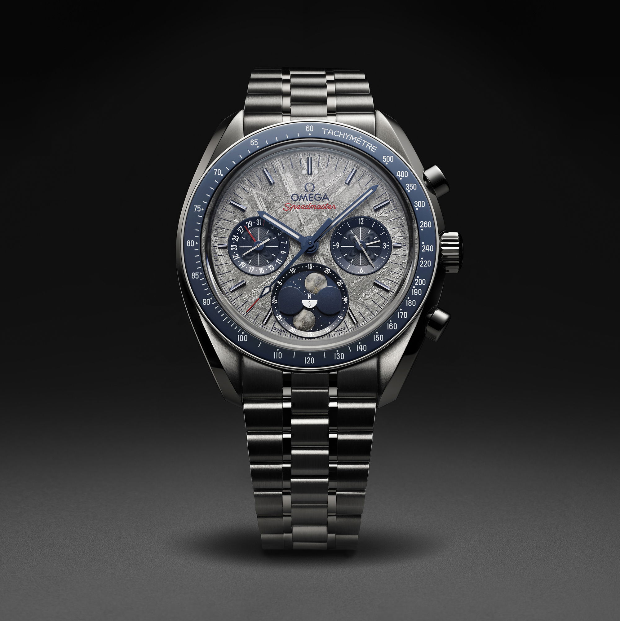 IMG_9085 Omega Speedmaster Moonphase Meteorite 304.30.43.52.06.001 Replica 2