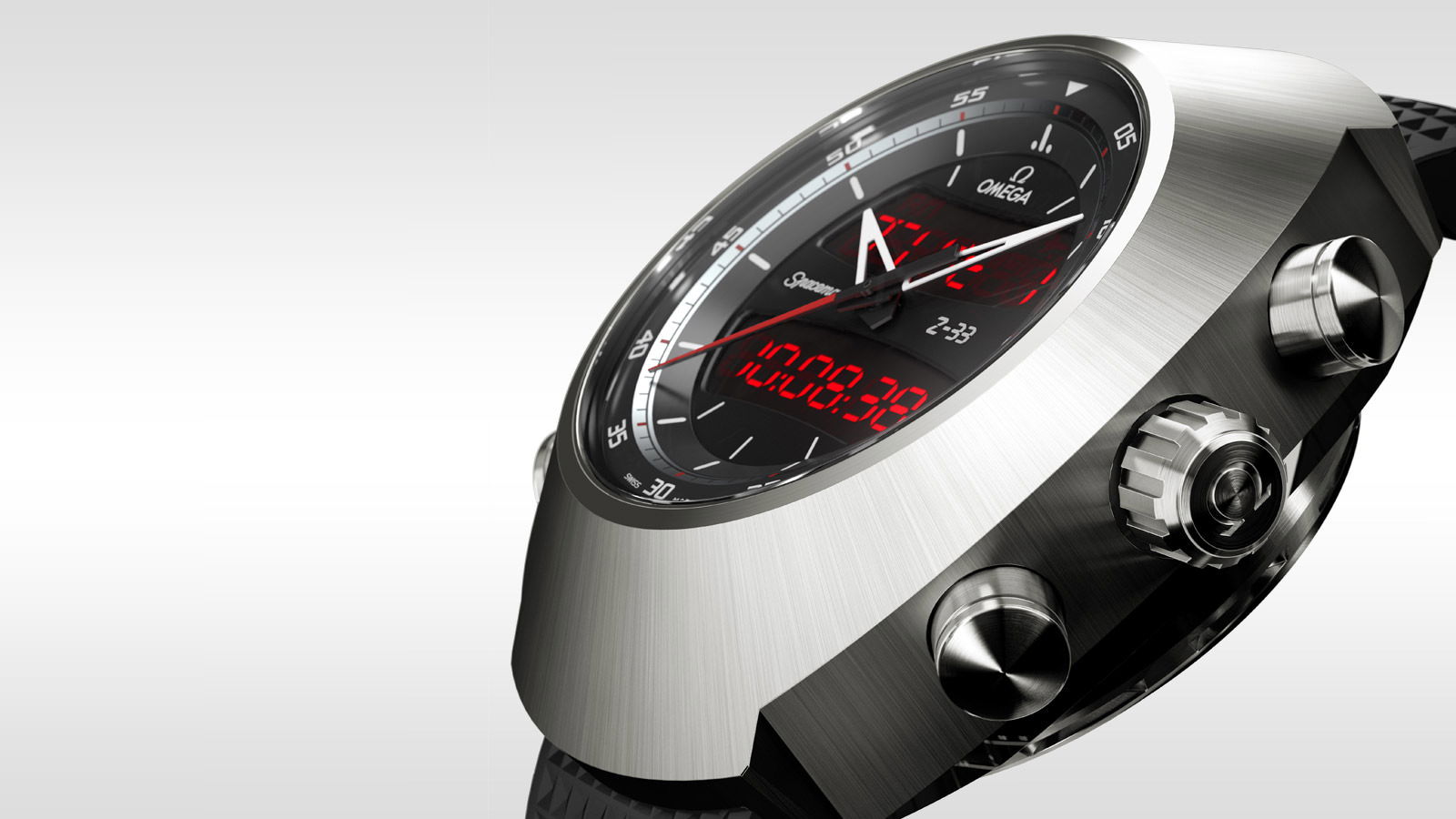 IMG_9085 Omega Speedmaster Spacemaster Z-33 Chronograph 43 x 53?mm 325.92.43.79.01.001 Replica 2