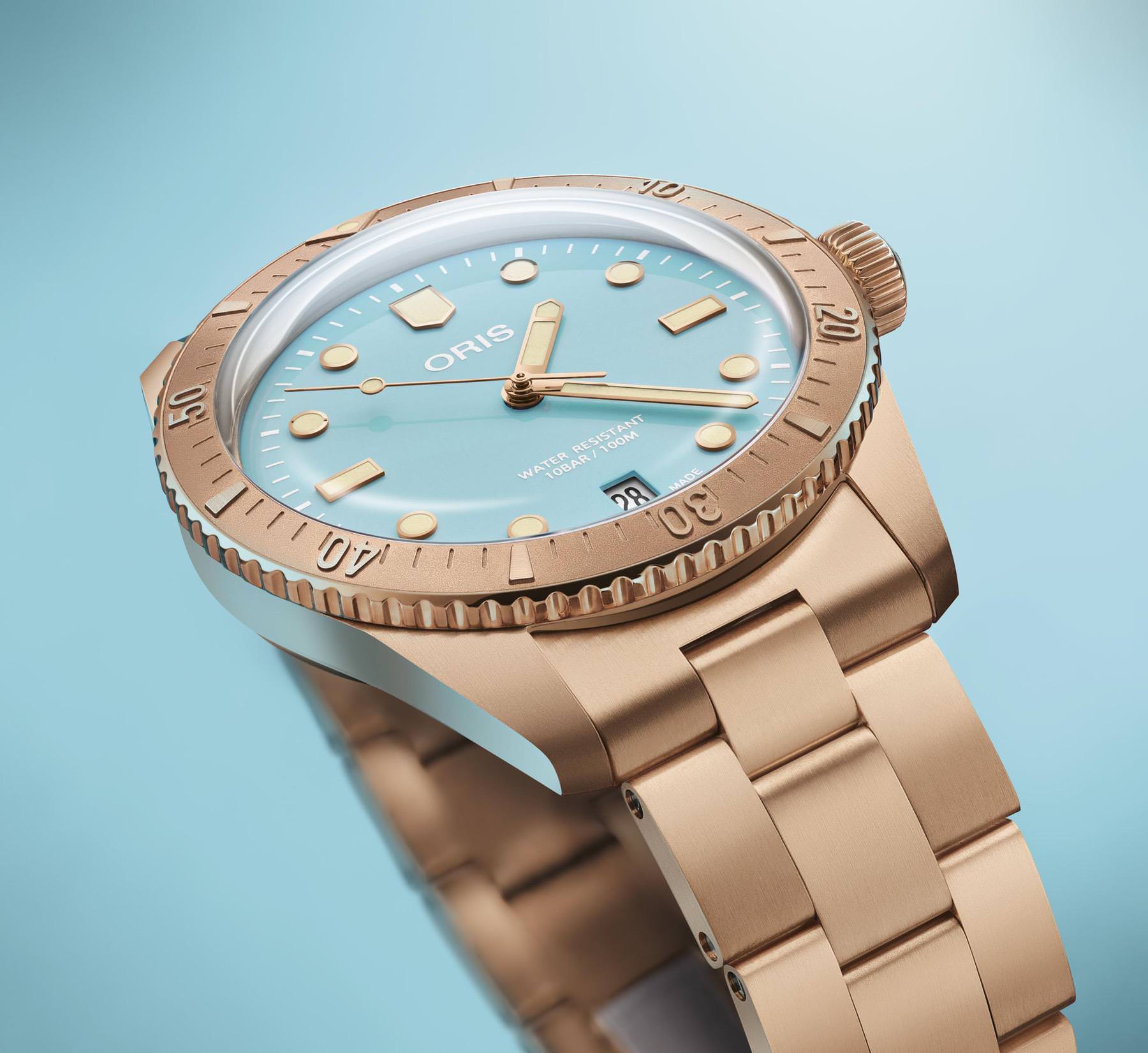 IMG_9085 Oris Divers Sixty-Five Cotton Candy' 01 733 7771 3155-07 8 19 15 Replica 2