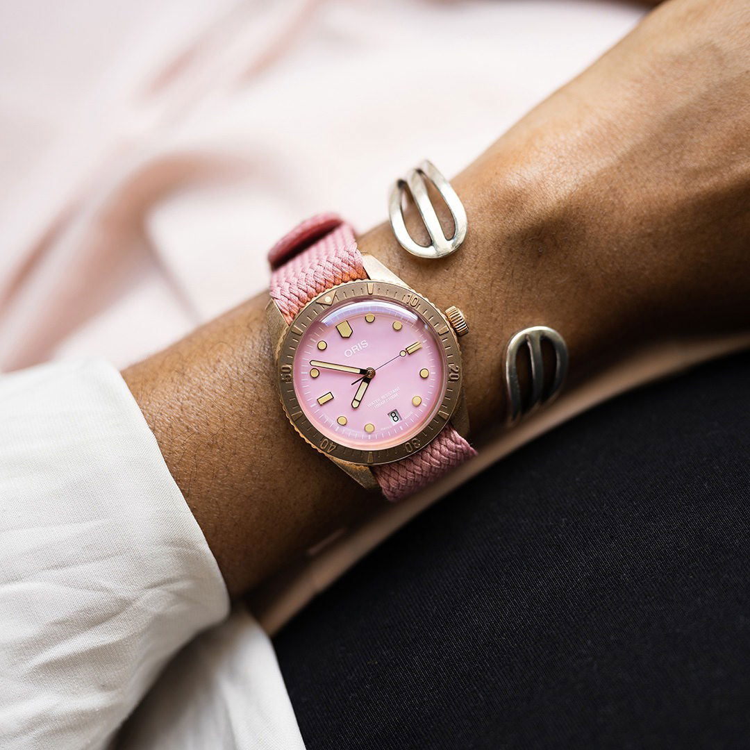 IMG_9085 Oris Divers Sixty-Five Cotton Candy' 01 733 7771 3158-07 3 19 04BR Replica 2