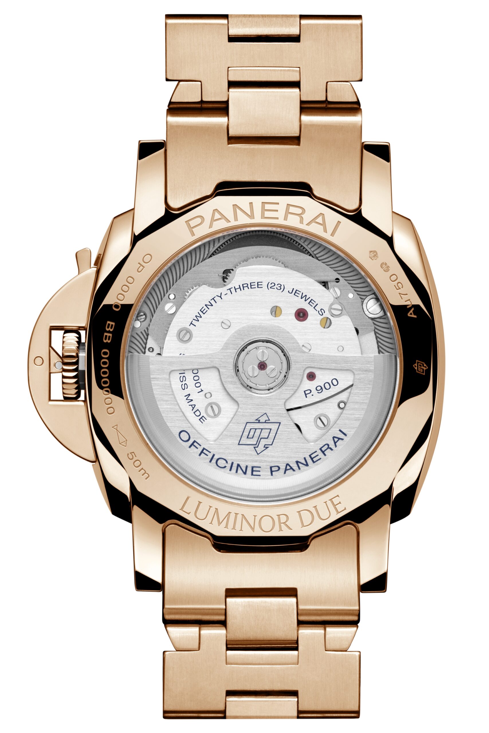 IMG_9085 Panerai Luminor Due Luna TuttoOro PAM01504 Replica 2