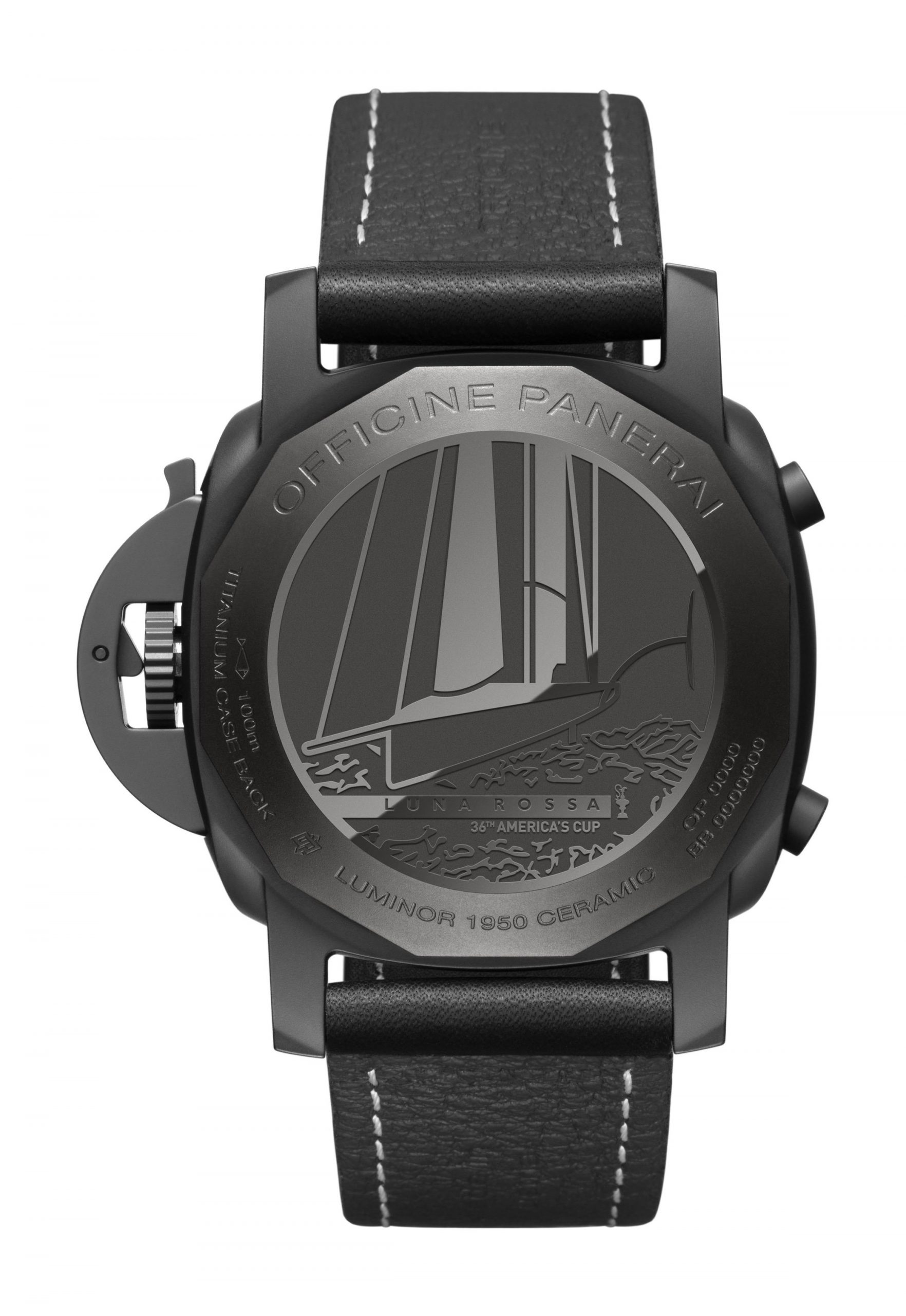 Panerai Luminor Luna Rossa Chrono Flyback PAM01037 Replica 2