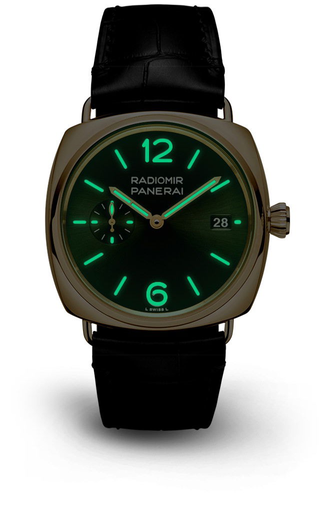 IMG_9085 Panerai Radiomir Quaranta Yellow Gold PAM01437 Replica 2