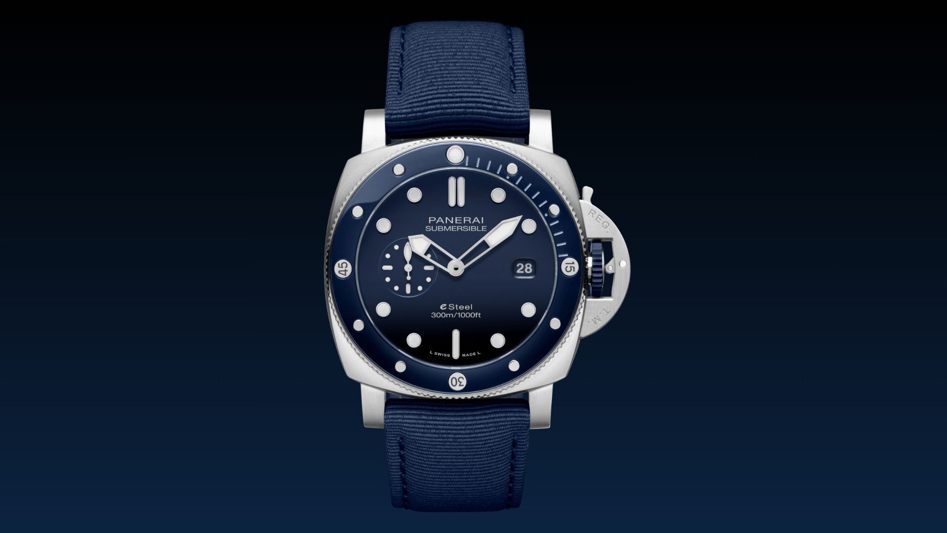 IMG_9085 Panerai Submersible QuarantaQuattro eSteel Blu Profondo PAM01289 Replica 2