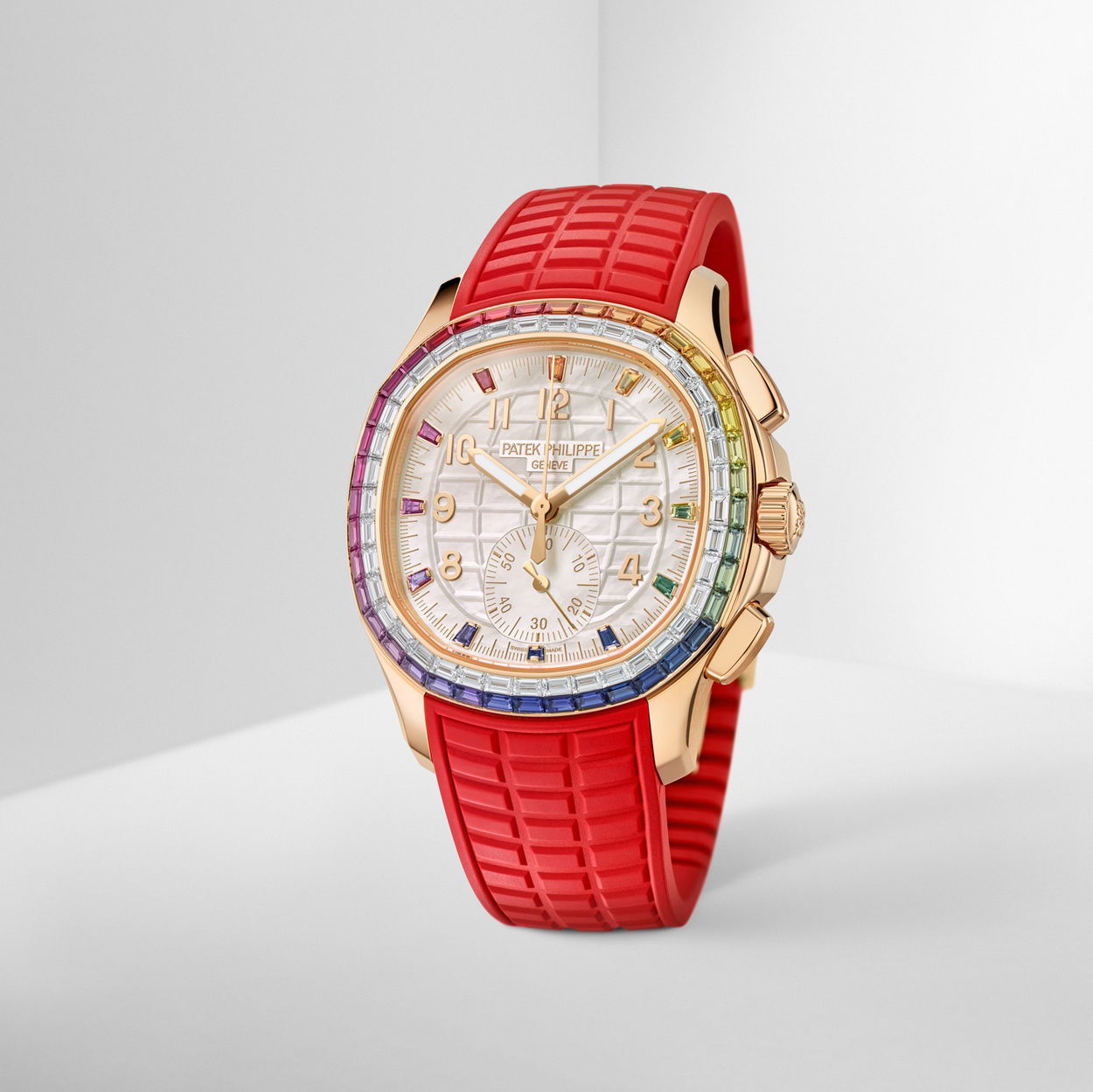 IMG_9085 Patek Philippe Aquanaut Luce “Rainbow” Chronograph 7968/300R-001 Replica 2