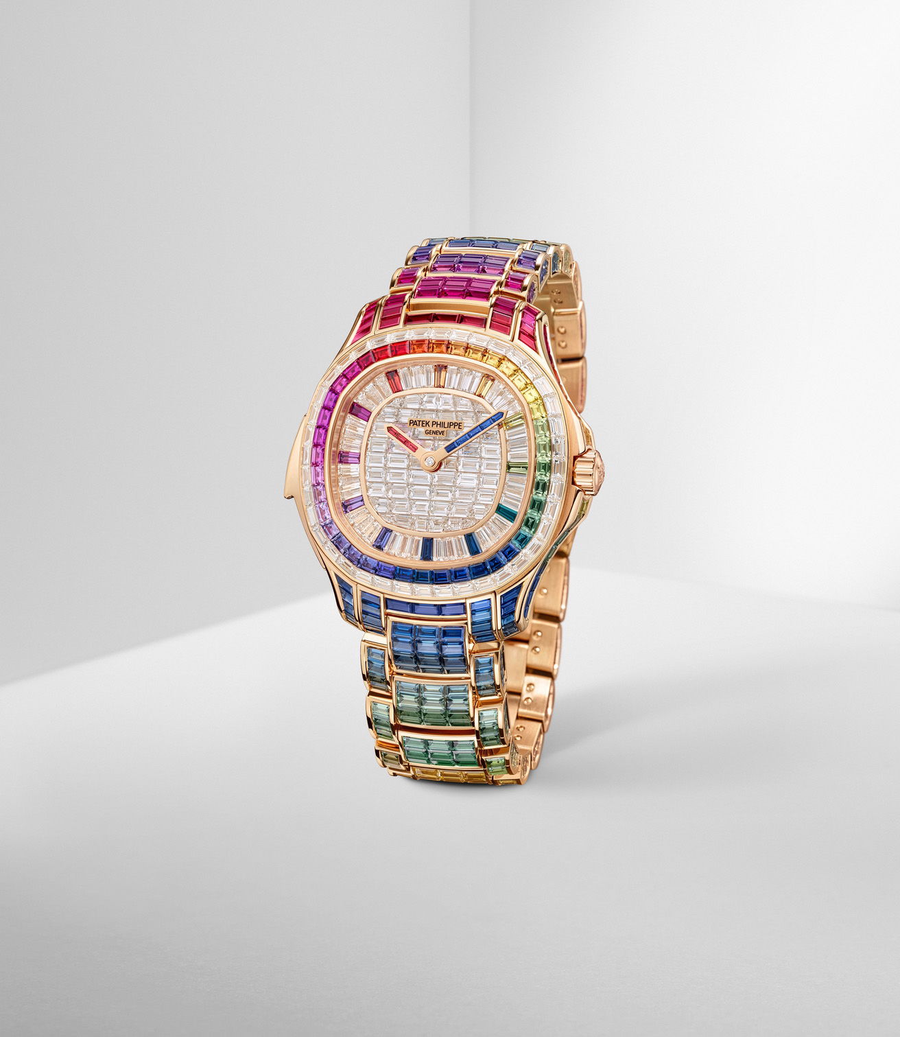 Patek Philippe Aquanaut Luce Rainbow Minute Repeater Haute Joaillerie 5260/1455R-001 Replica 2