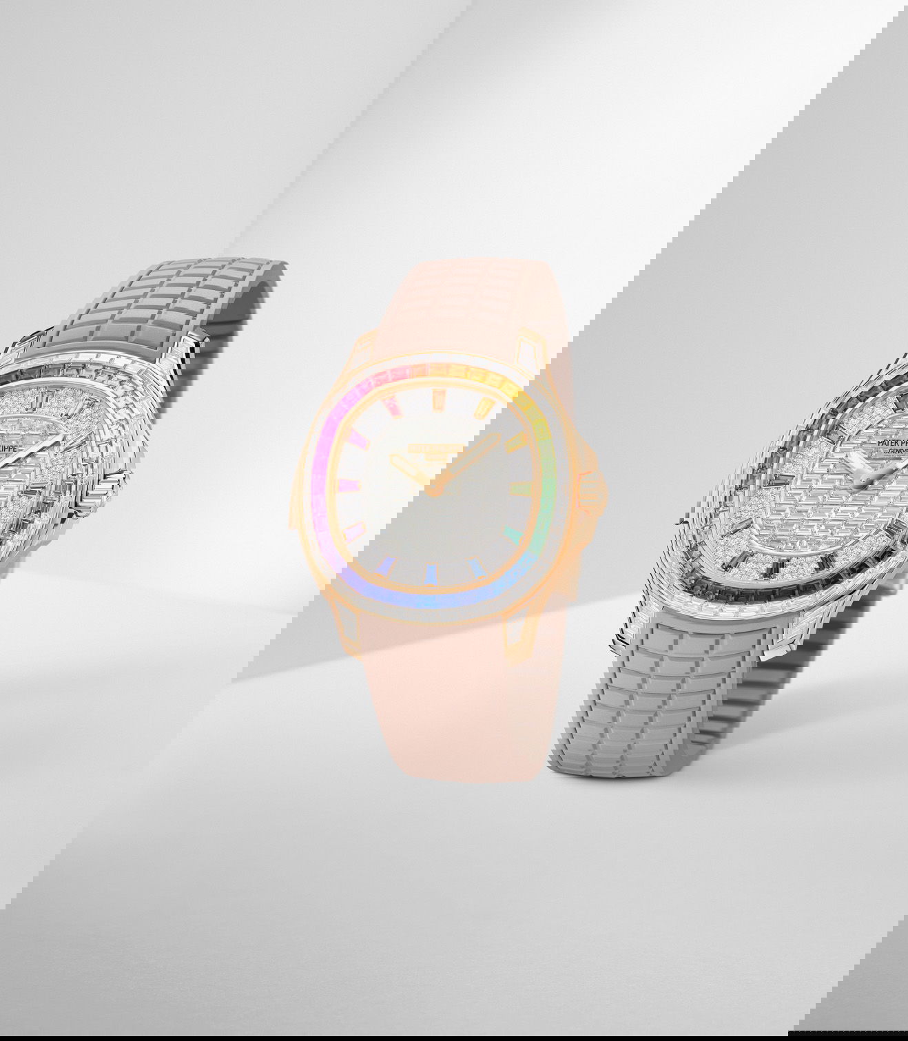 IMG_9085 Patek Philippe Aquanaut Luce Rainbow Minute Repeater Haute Joaillerie 5260/355R-001 Replica 2