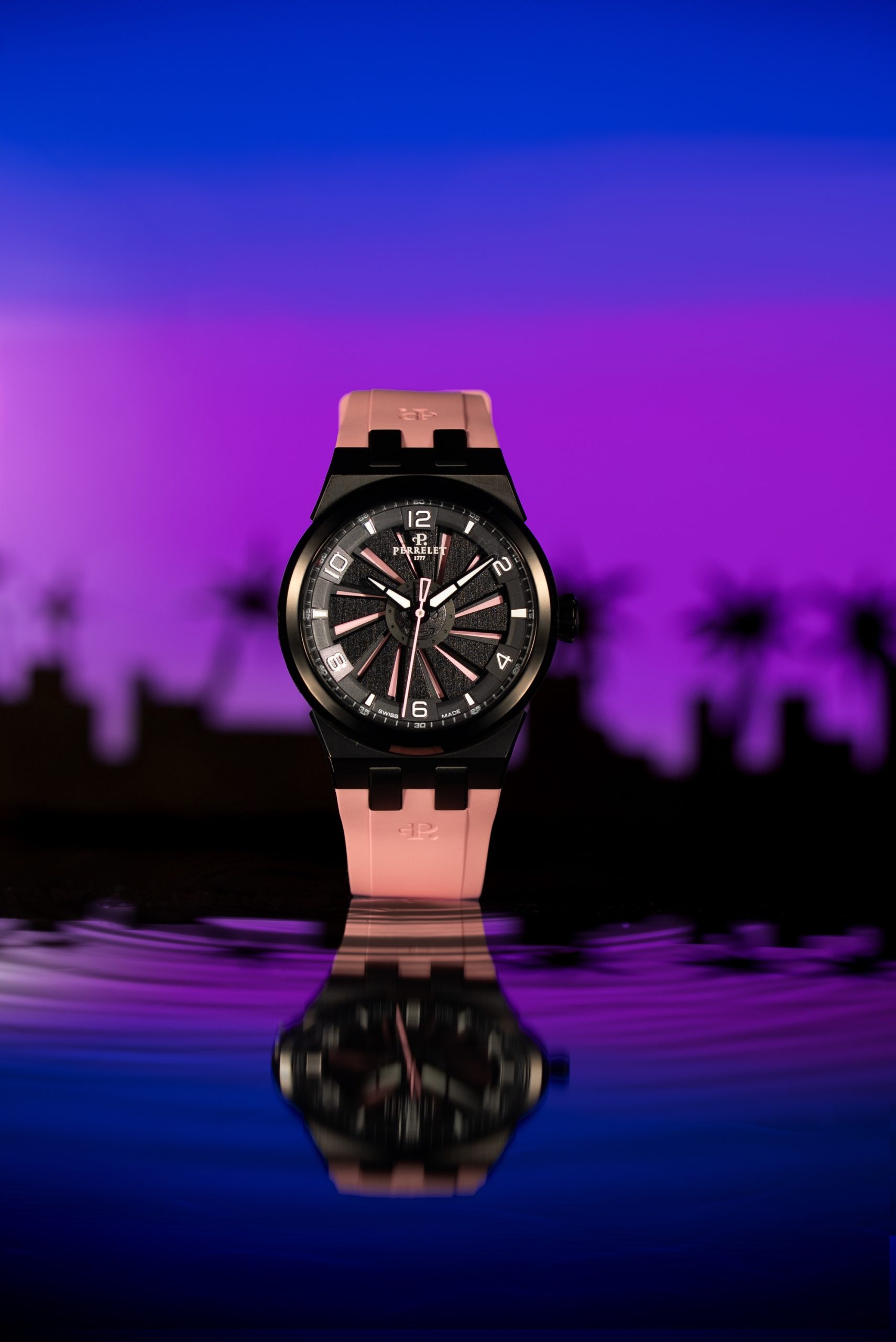 Perrelet Turbine Pink Flamingo A4067/8 Replica 2