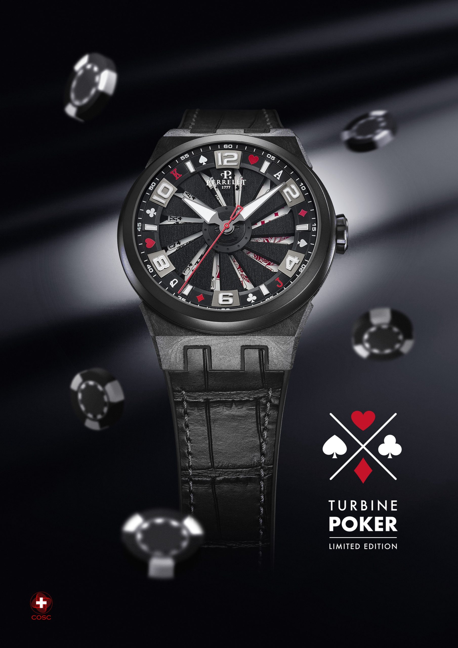 Perrelet Turbine Poker Royal Flush Limited Edition A4065/S3 Replica 2