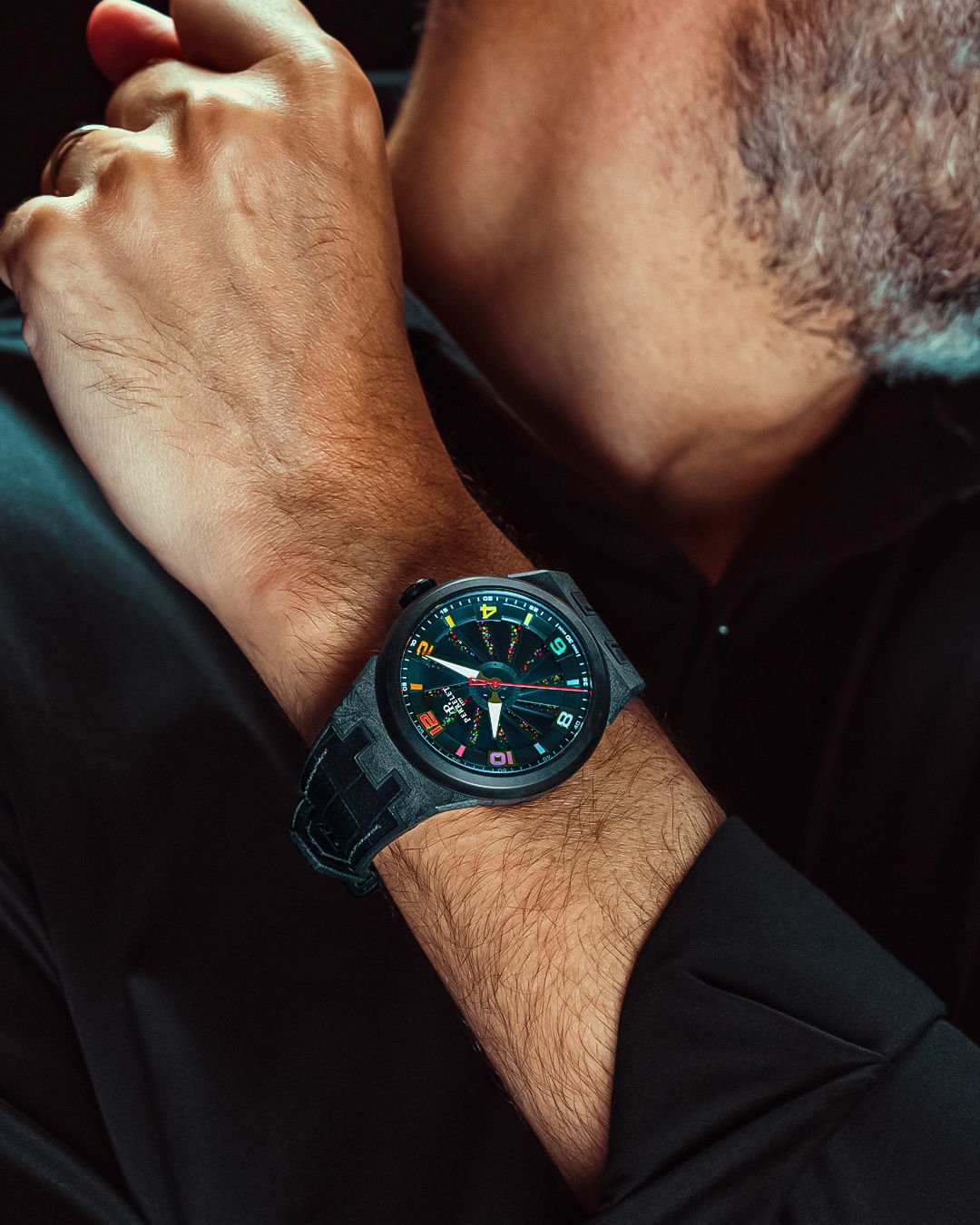 Perrelet Turbine Rainbow Carbon A8003/1 Replica 2