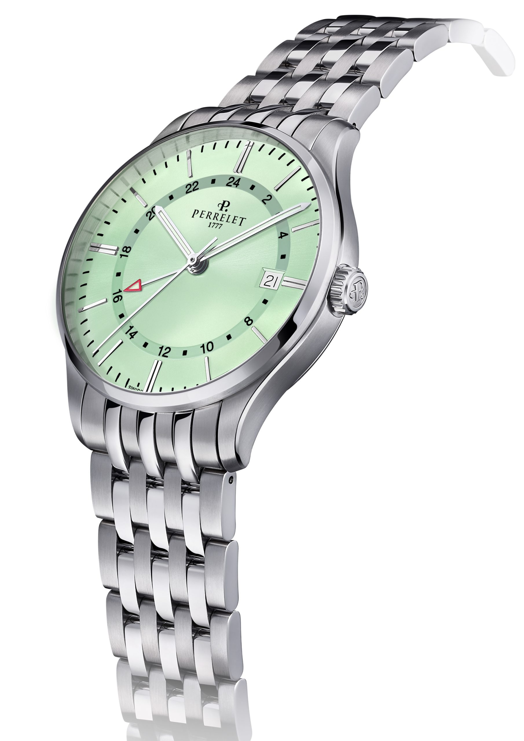 Perrelet Weekend GMT Green Mint A1304/B Replica 2