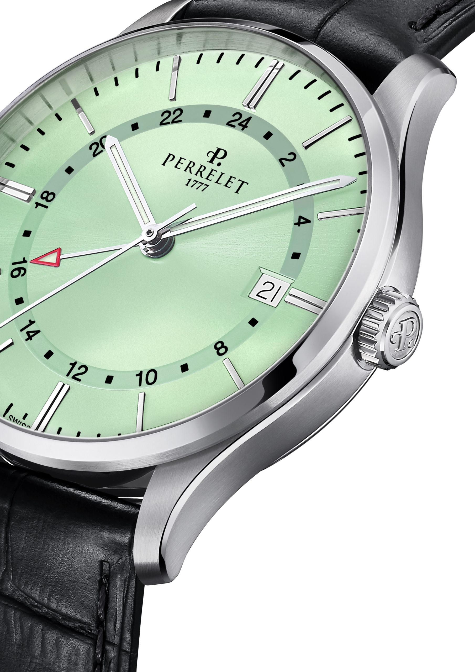 Perrelet Weekend GMT Green Mint A1304/C Replica 2