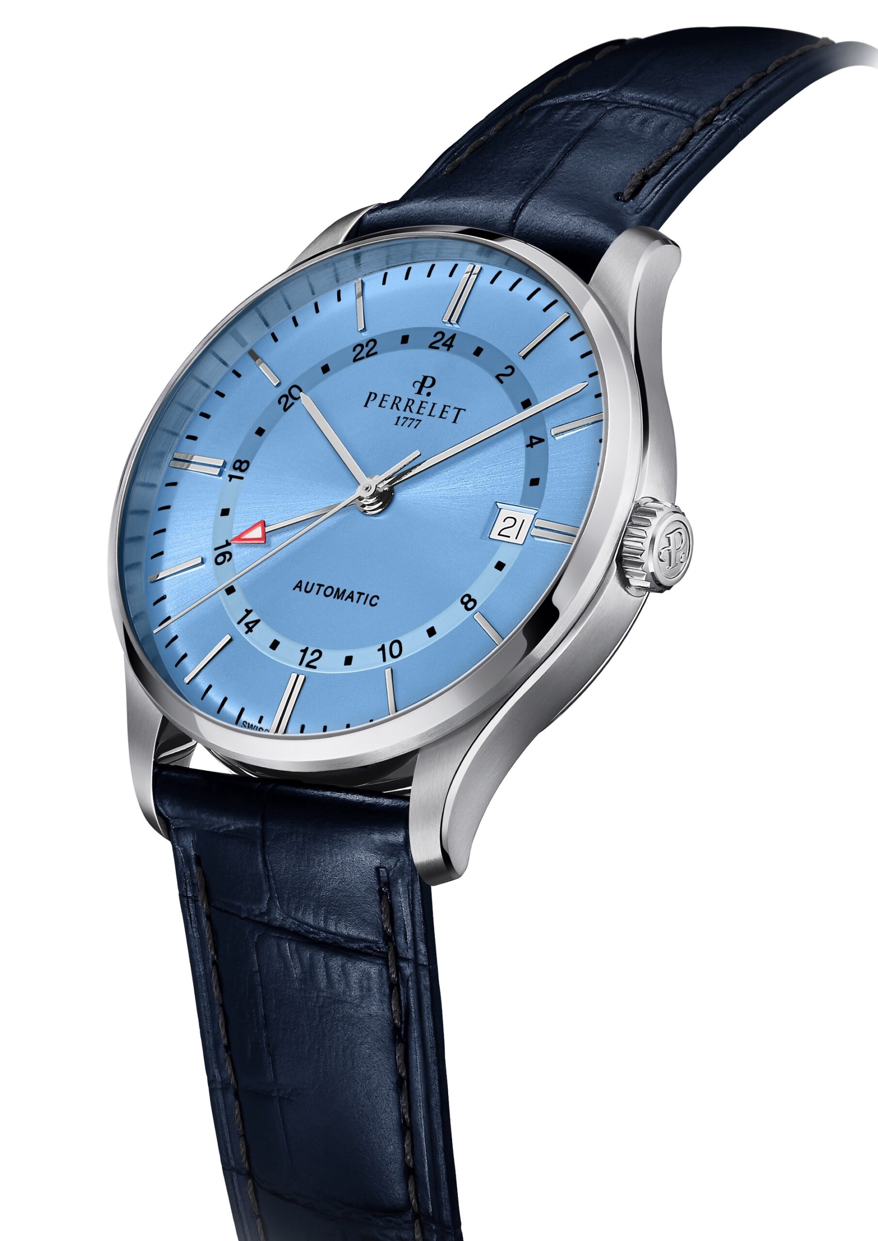 Perrelet Weekend GMT Ice Blue A1304/A Replica 2