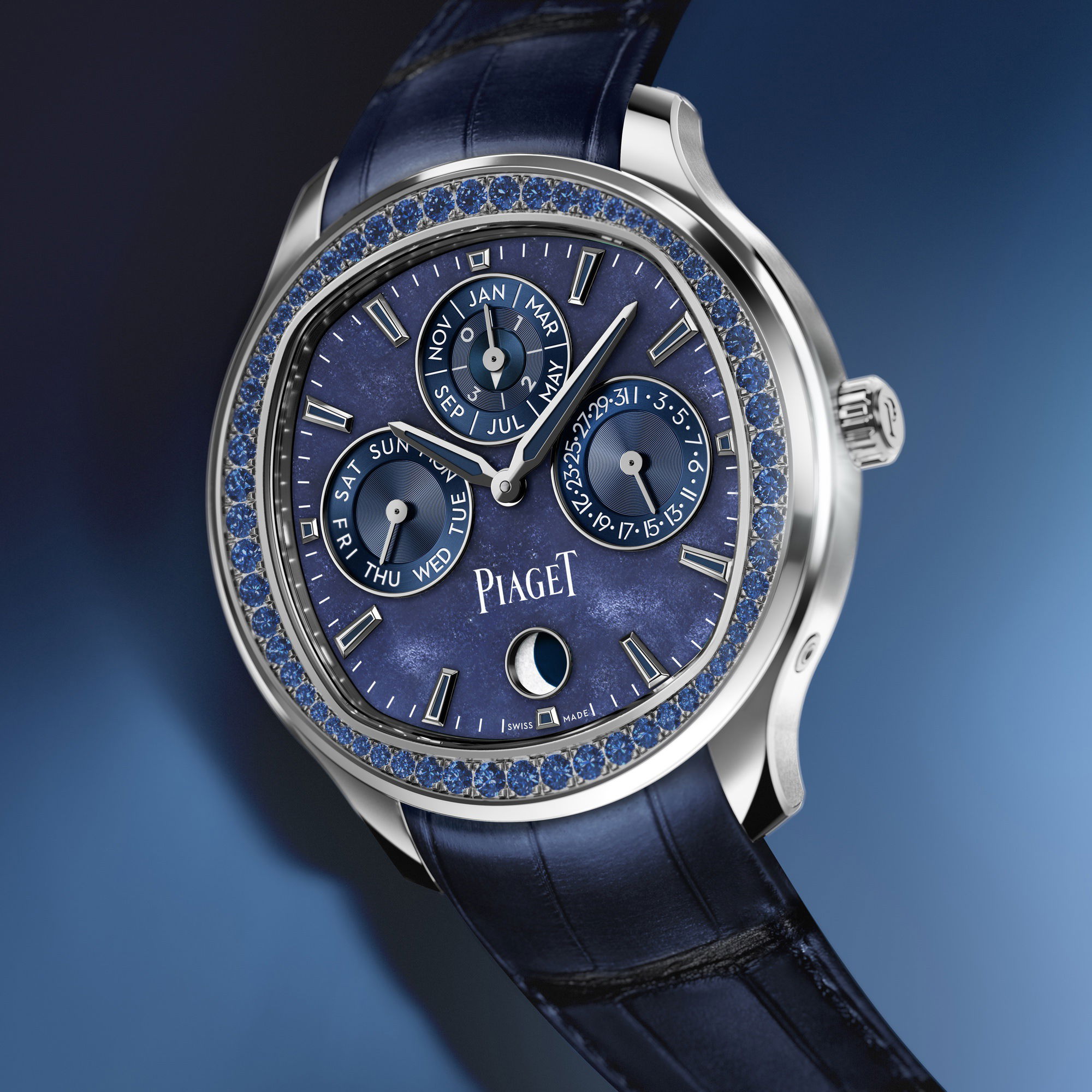 Piaget Polo Perpetual Calendar Obsidian G0A48007 Replica 2