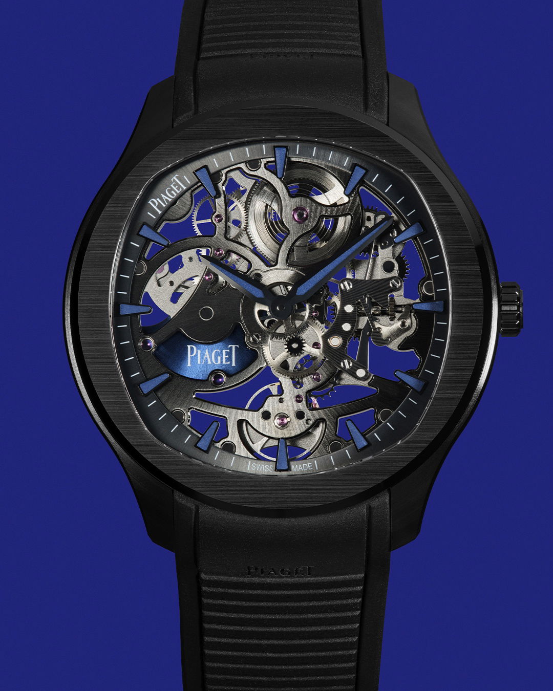 Piaget Polo Skeleton Ceramic G0A49011 Replica 2