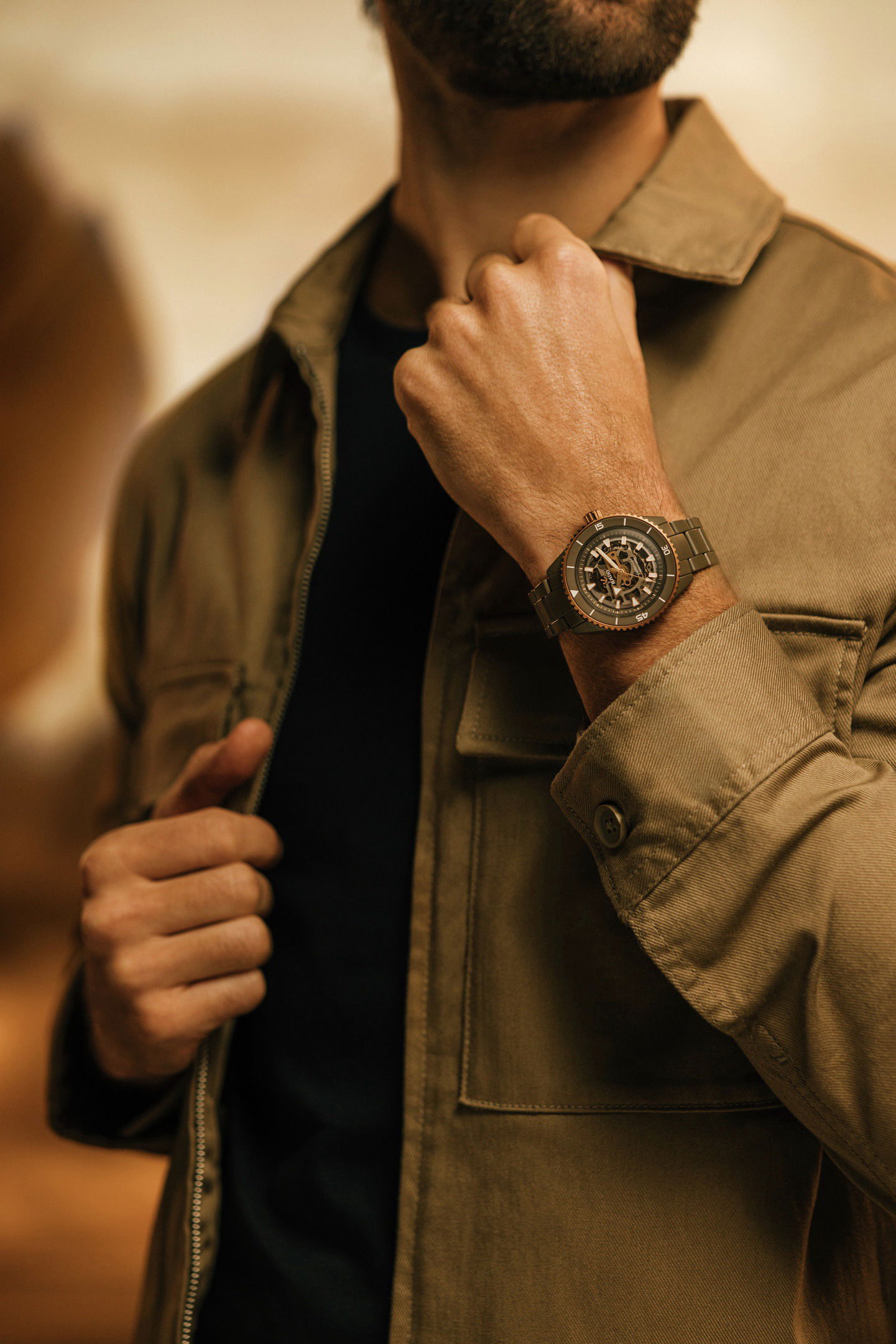 Rado Captain Cook High-Tech Ceramic Skeleton R32150162 Replica 2