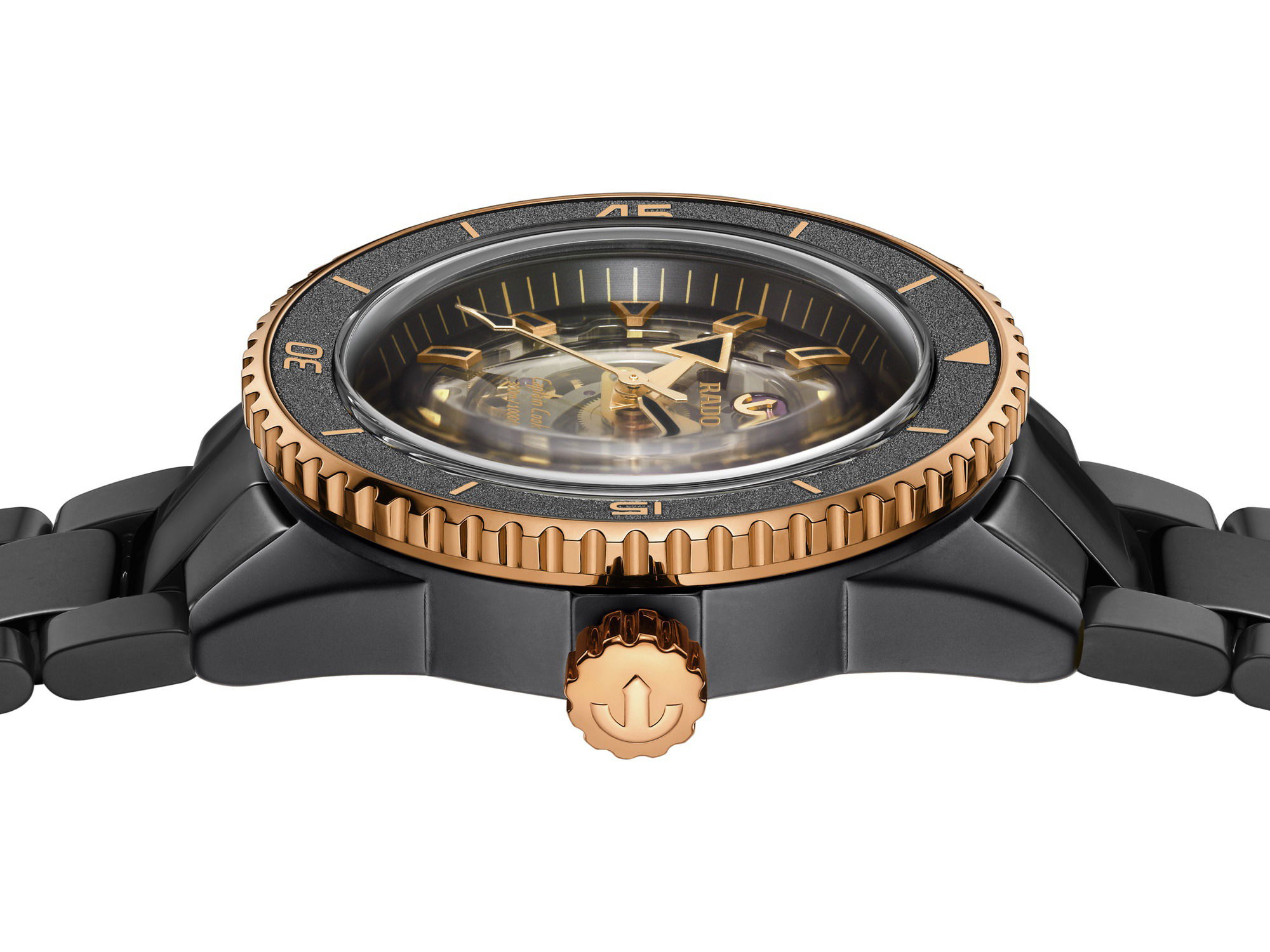 IMG_9085 Rado Captain Cook High-Tech Ceramic Skeleton R32192152 Replica 2