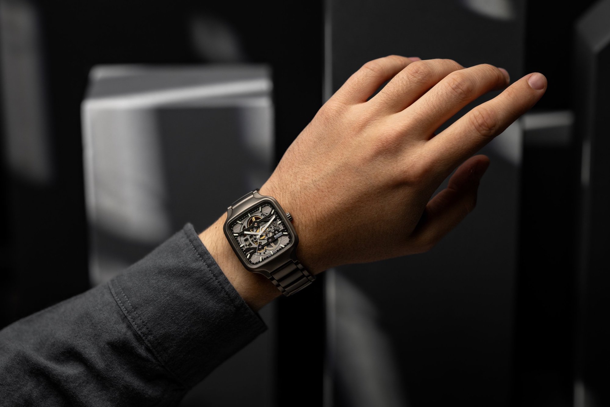 Rado True Square Skeleton R27196152 Replica 2