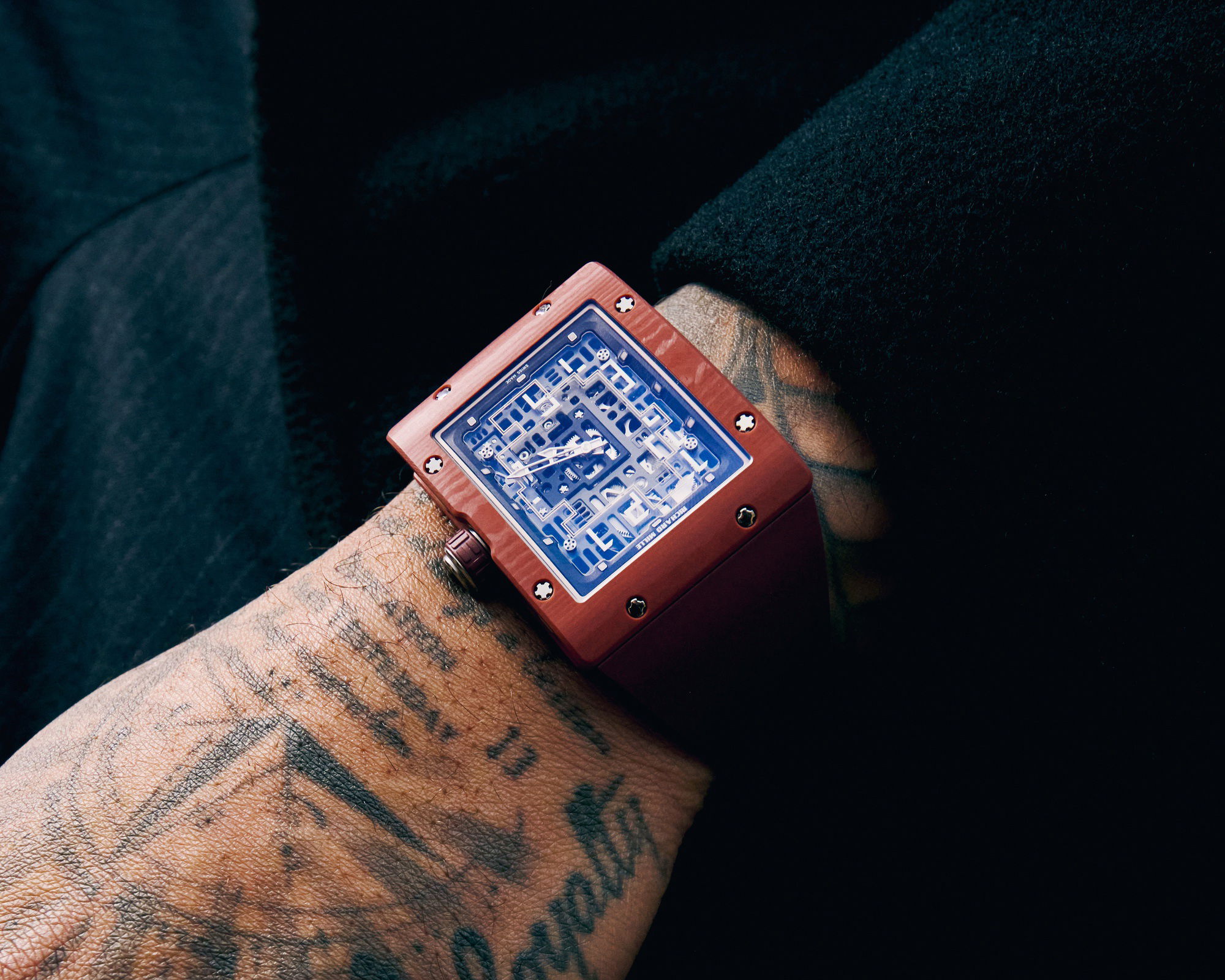 Richard Mille RM 16-02 Automatic Extraflat Terracotta Quartz TPT? rm-16-02 Replica 2